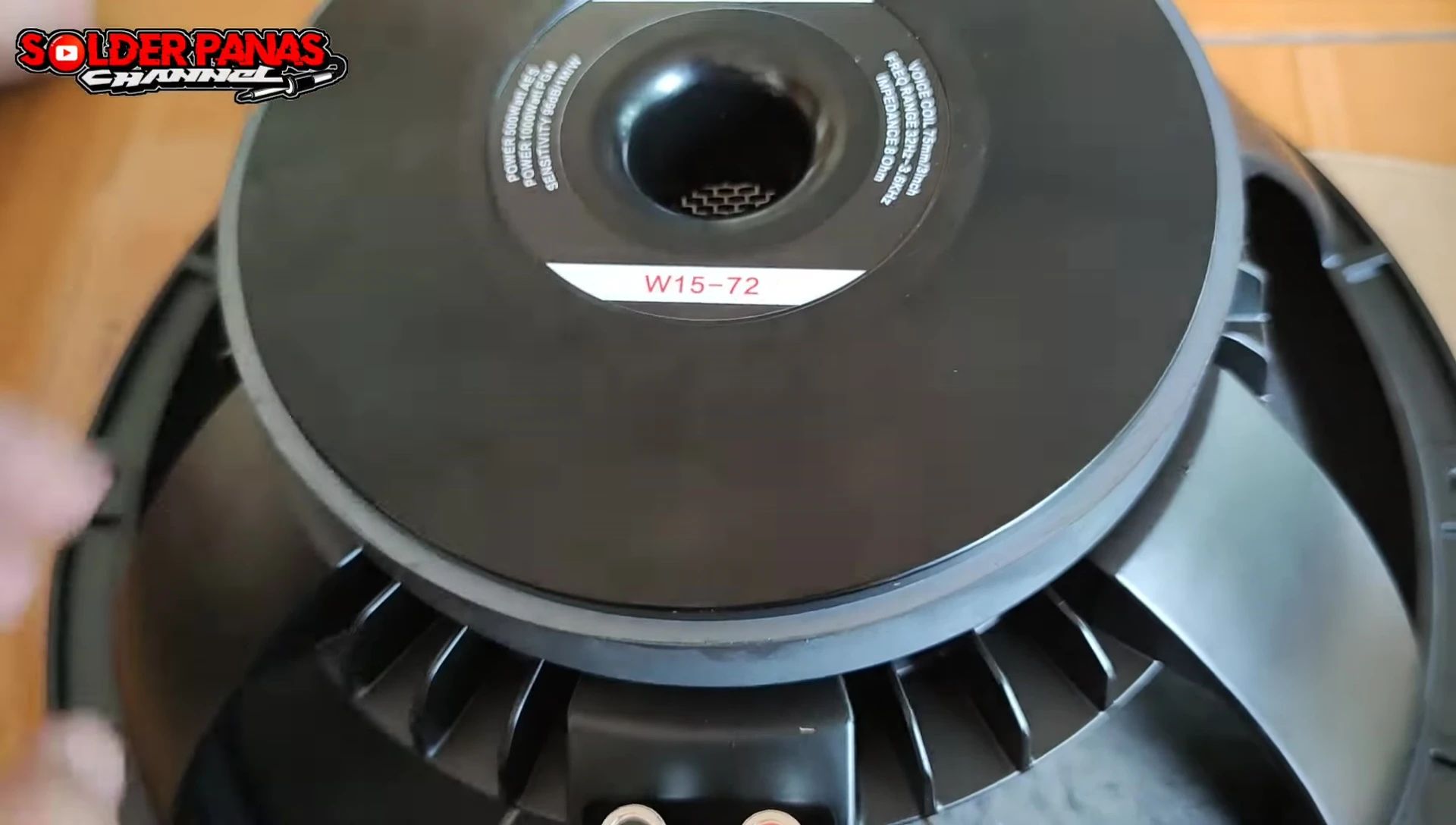 Powerful subwoofer speaker for home audio