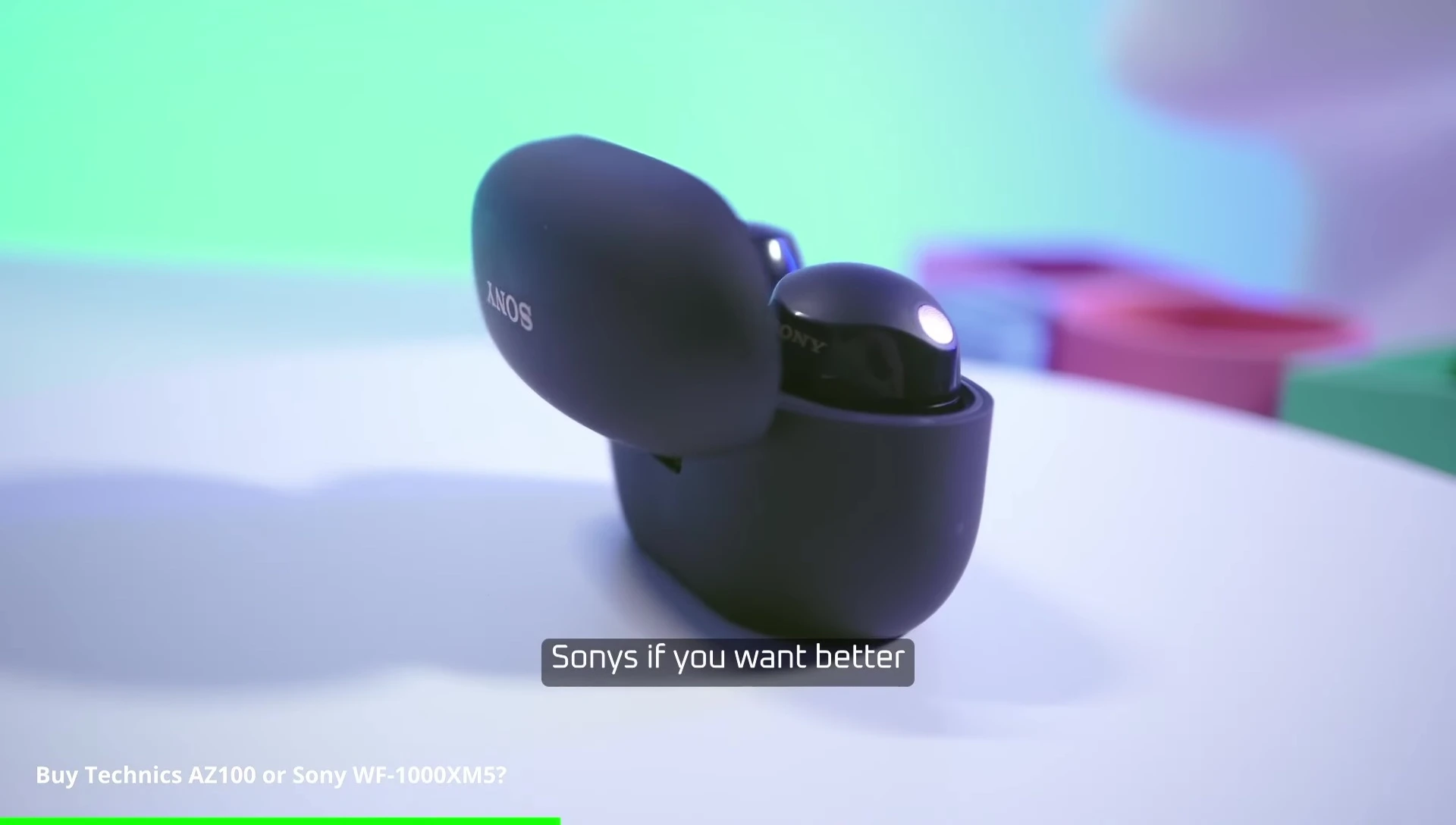 Highlighting the Sony WF-1000XM5's noise-cancelling capabilities