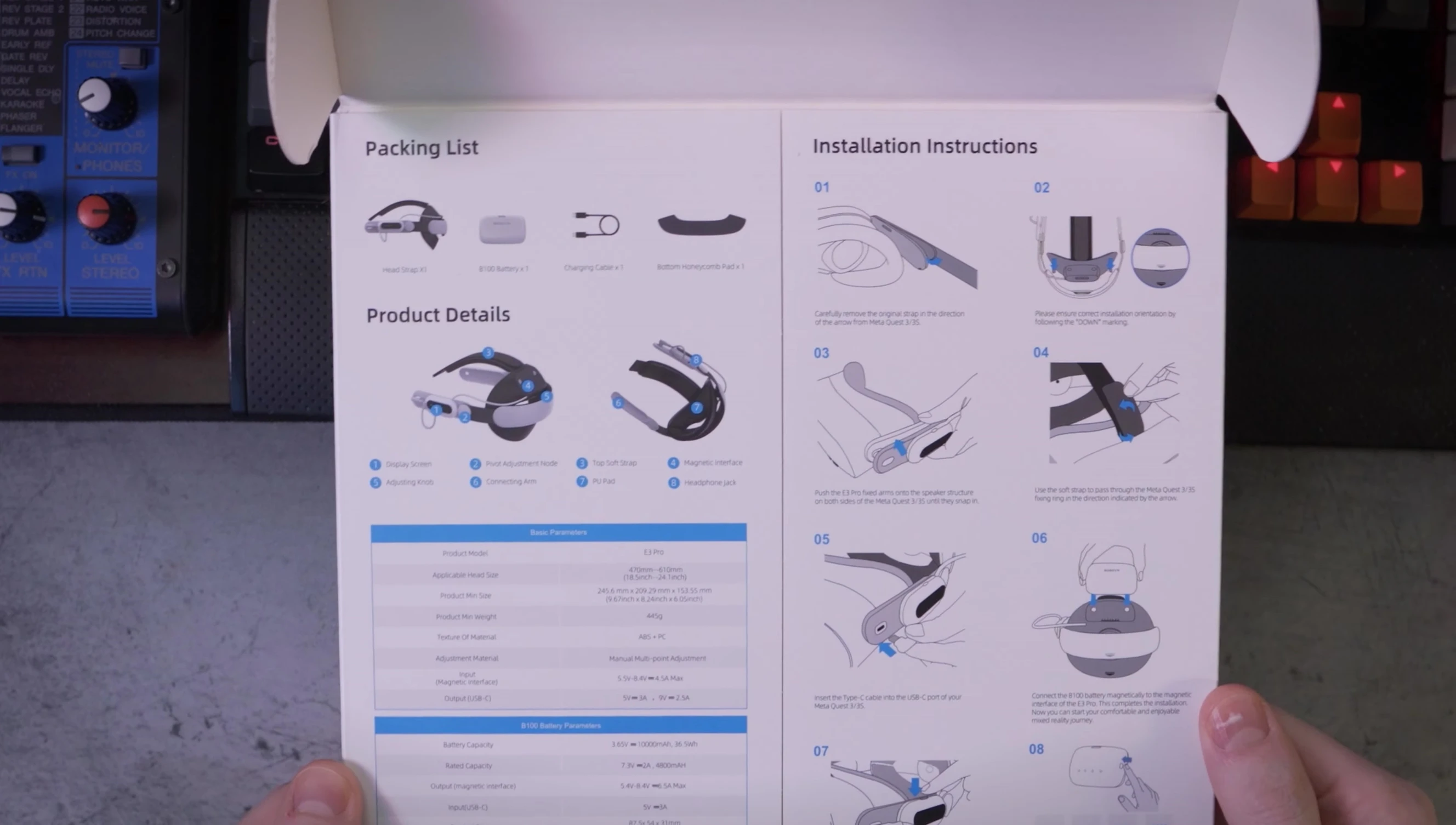 Bobo VR E3 Pro packaging