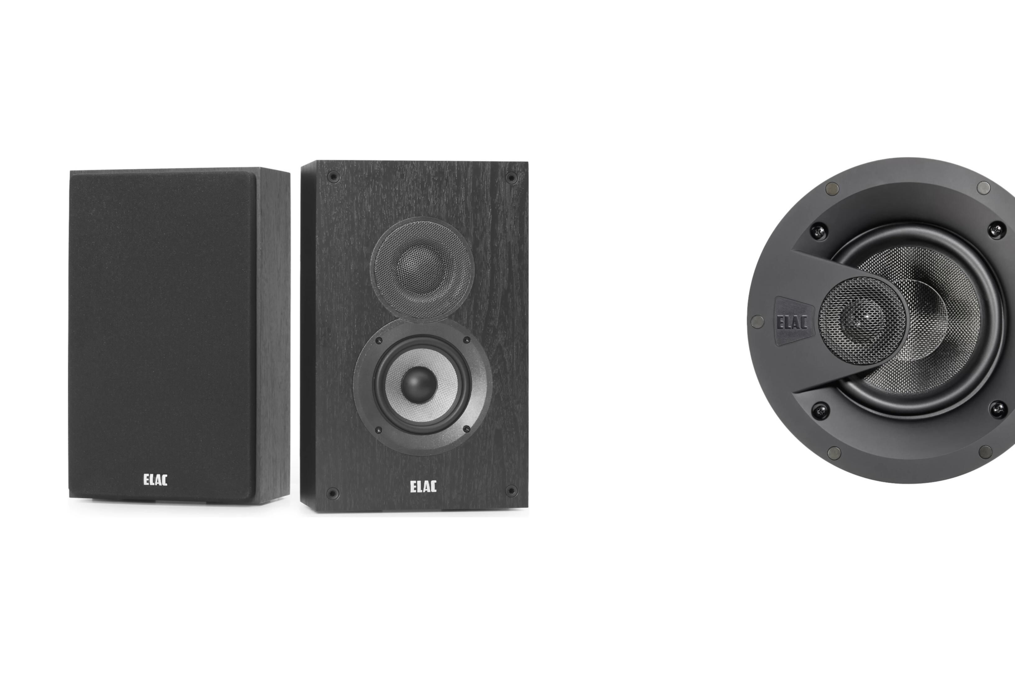 In-wall speakers.