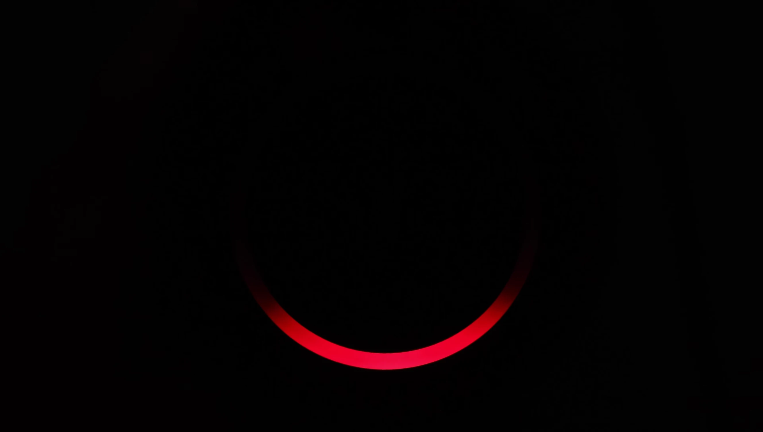 Indicator light showing the current polar pattern
