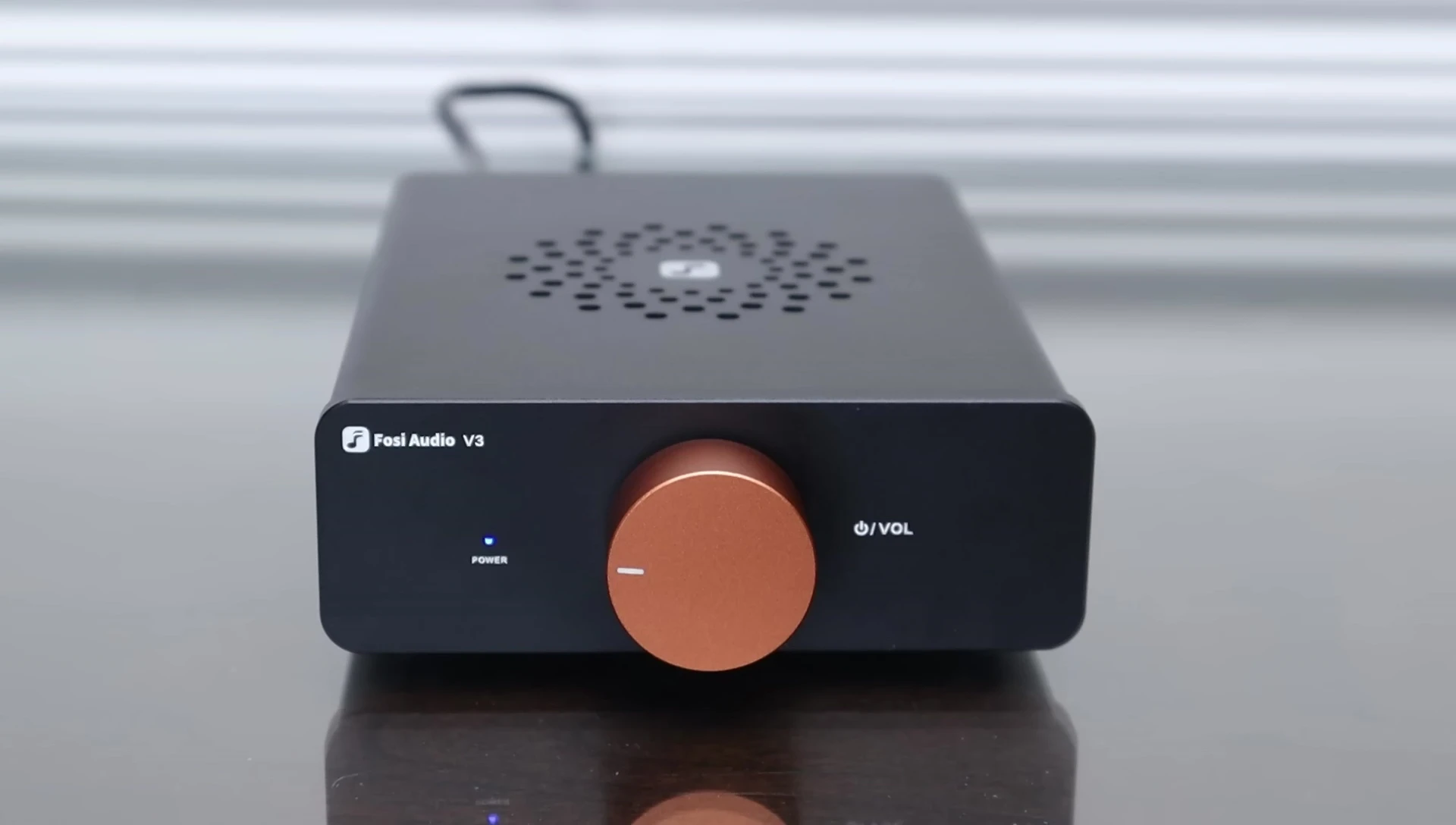 Image of the amplifier used in the review.