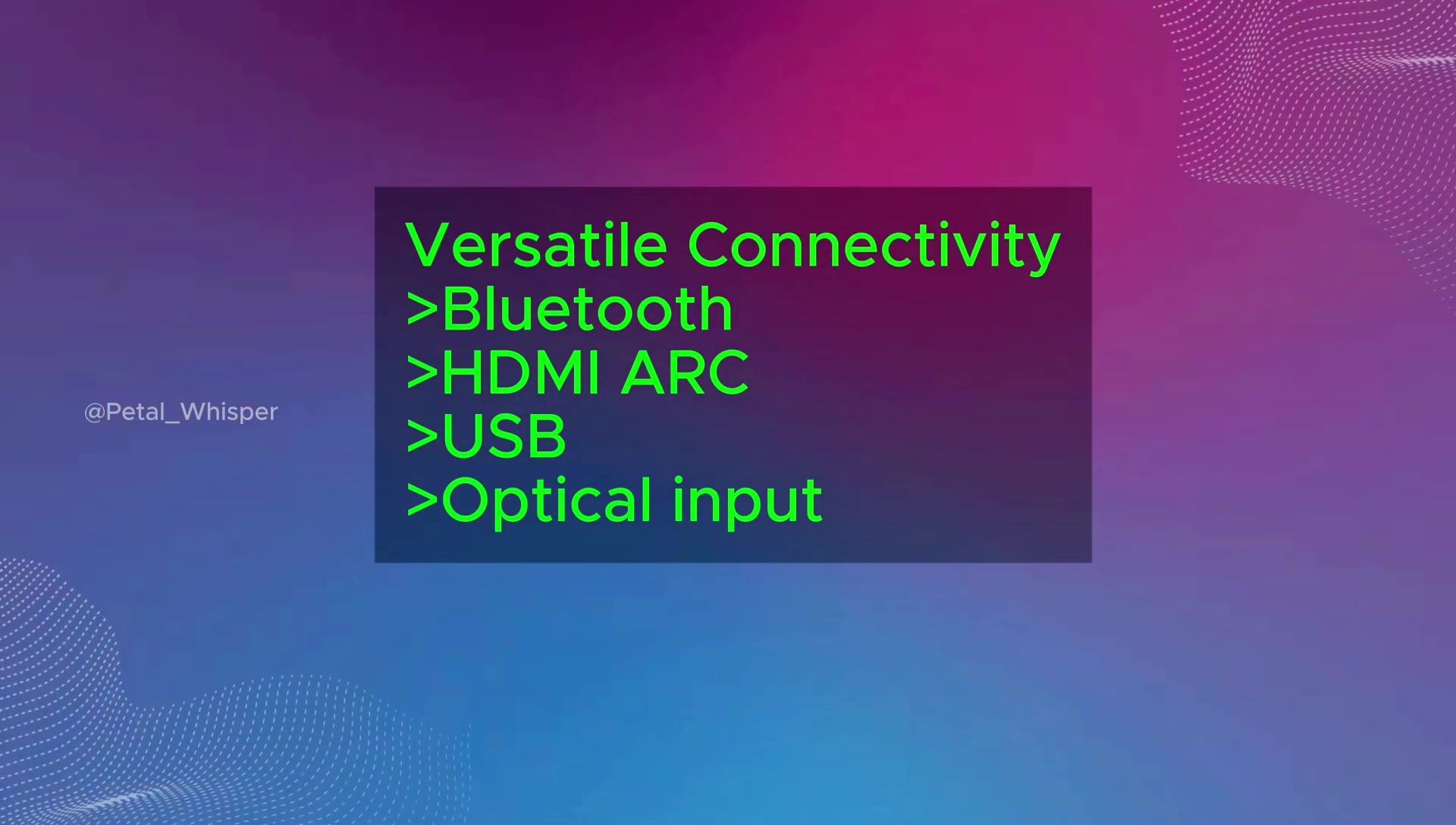Close-up of the subwoofer, showcasing its size and design