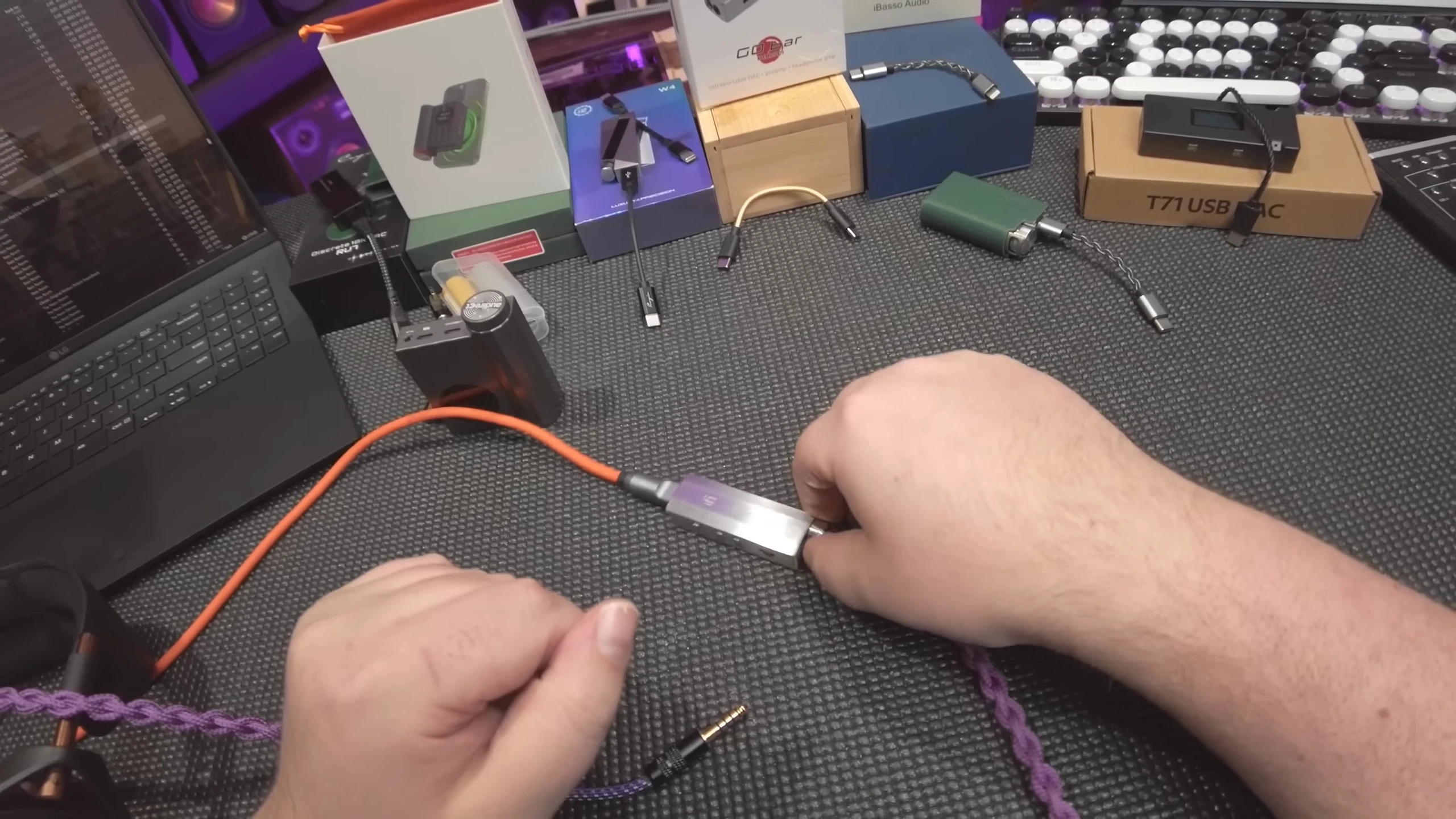 Showcase of the iFi Go bar Ultra's build