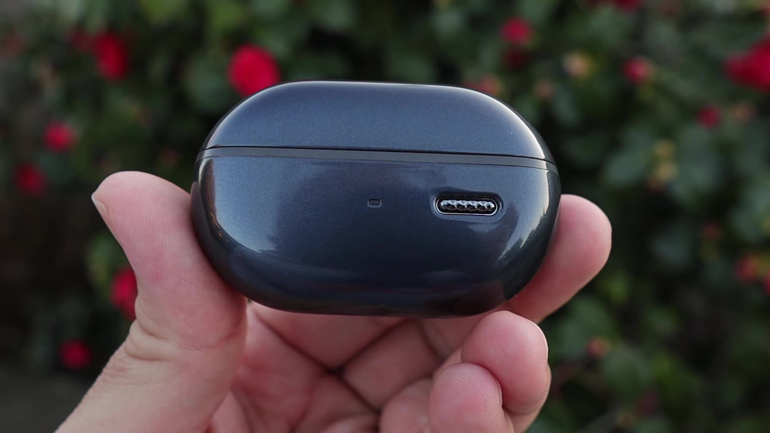 Screenshot of the USB-C charging port