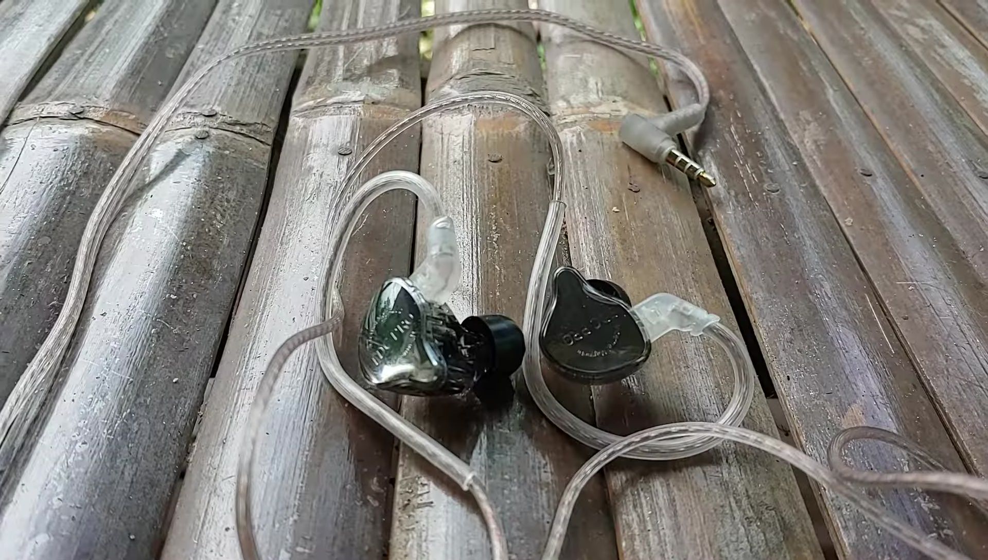 Earbuds during usage
