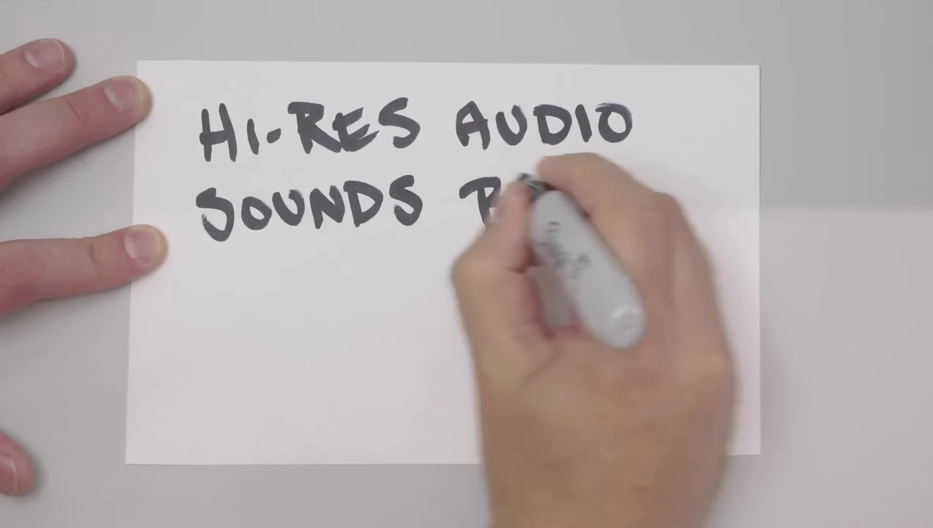 Image possibly displaying a Hi-Res audio file format.