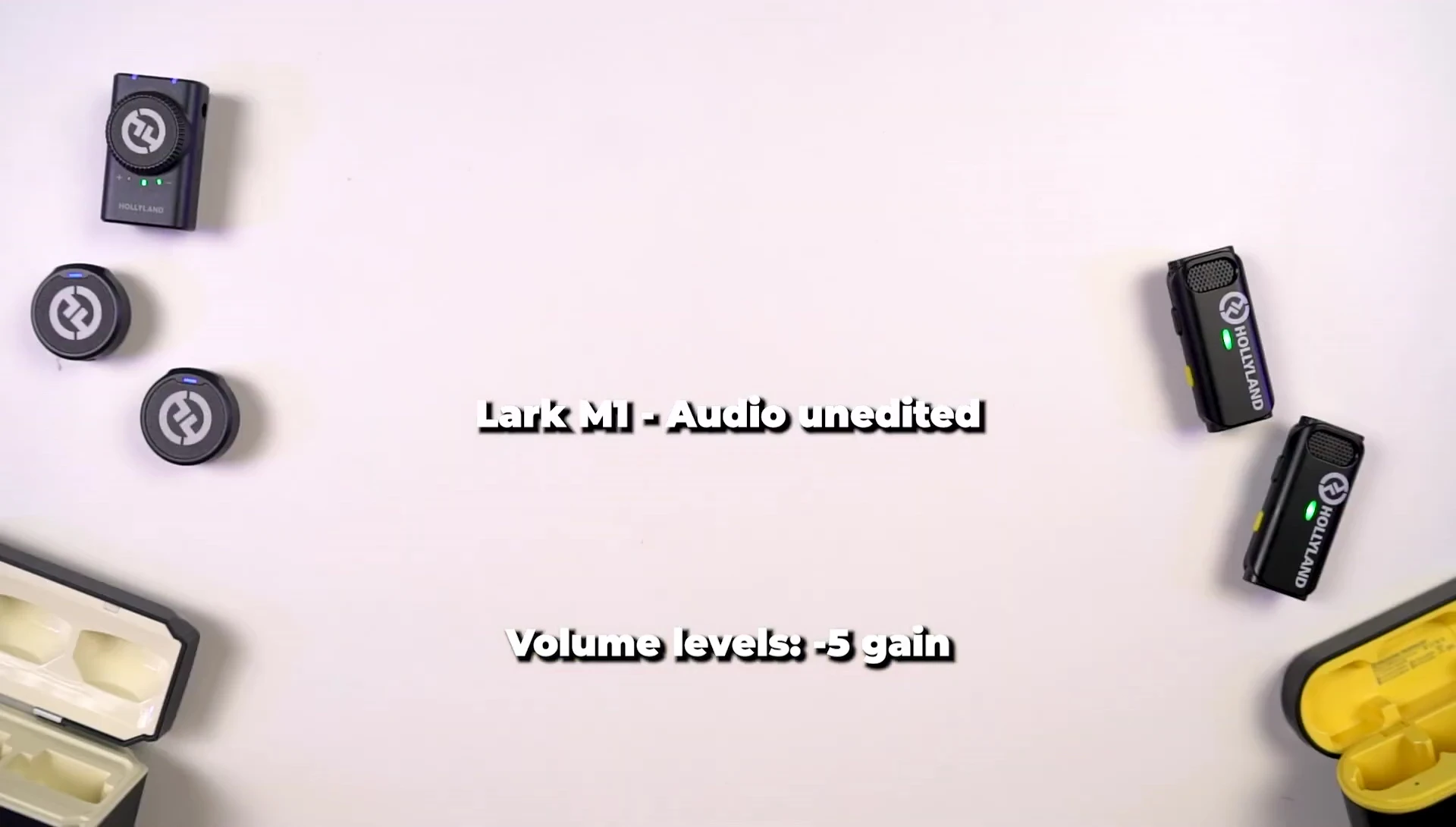 Audio comparison samples