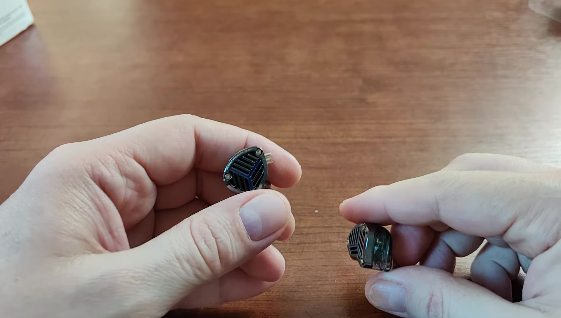 Close-up of the headphone shell, highlighting the materials and build.
