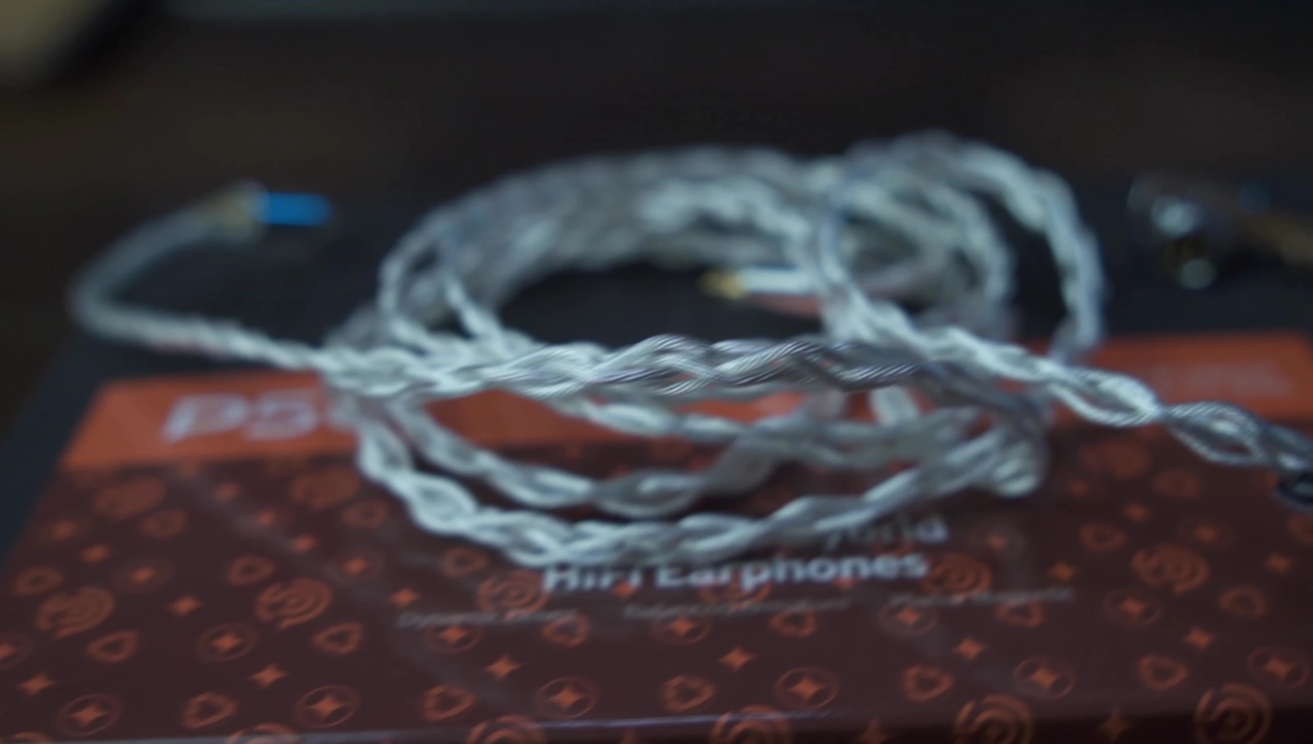 The reviewer with the headphones