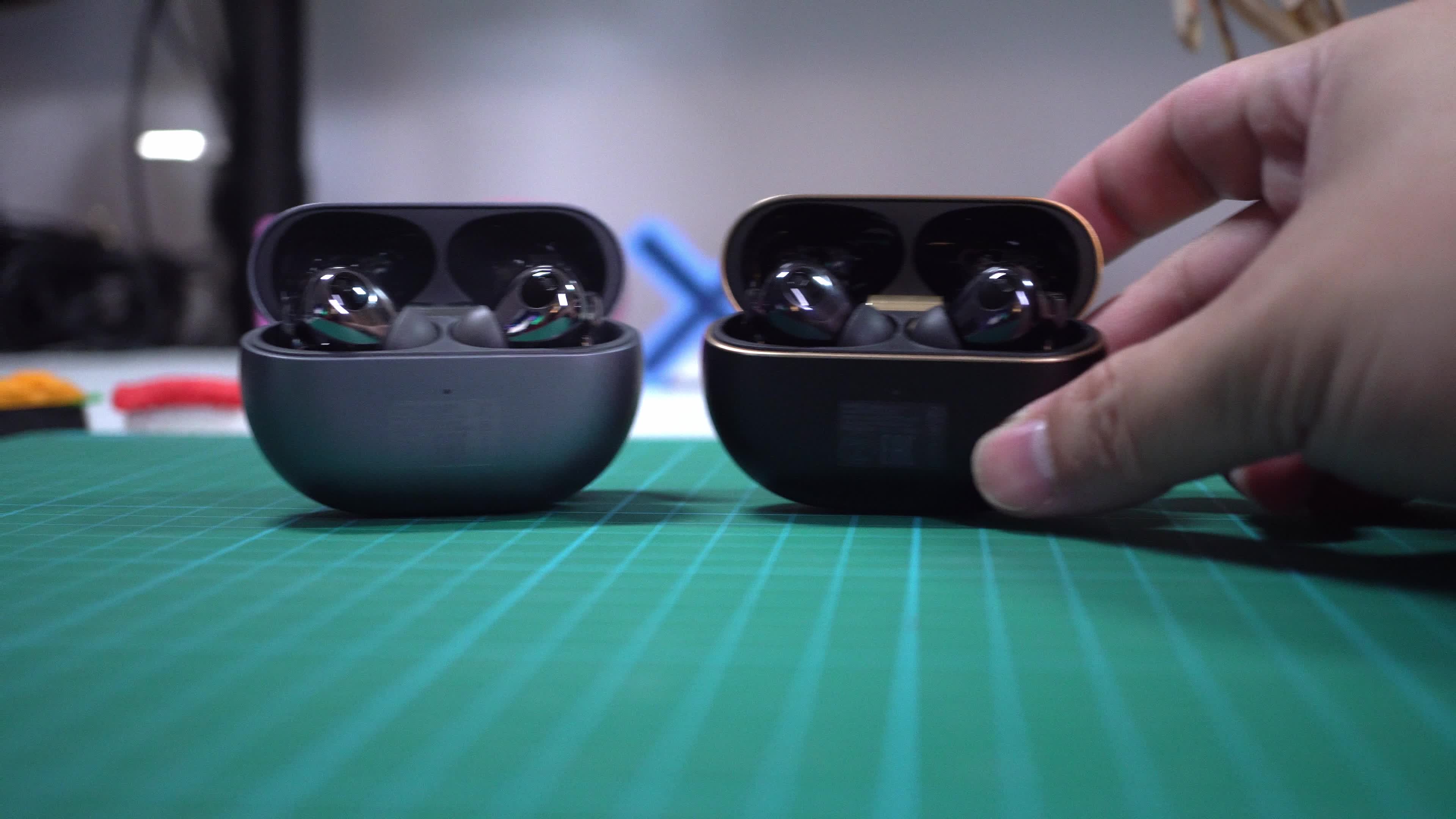 Close-up shot of the Huawei Freebuds Pro 4