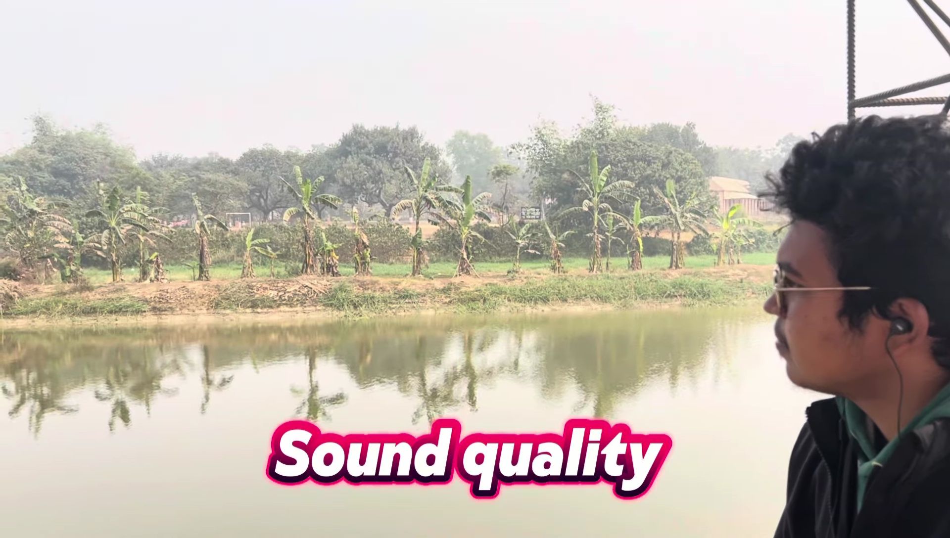 Visual representation of sound quality