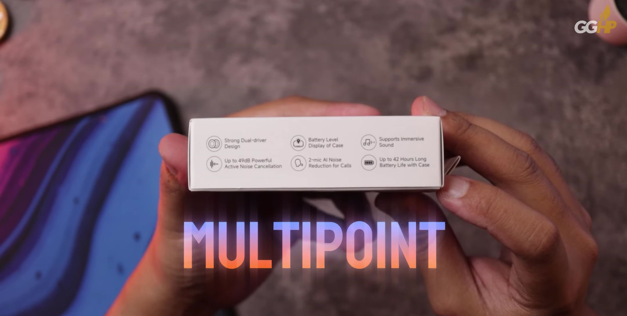 Image showing the dual device connection feature in action
