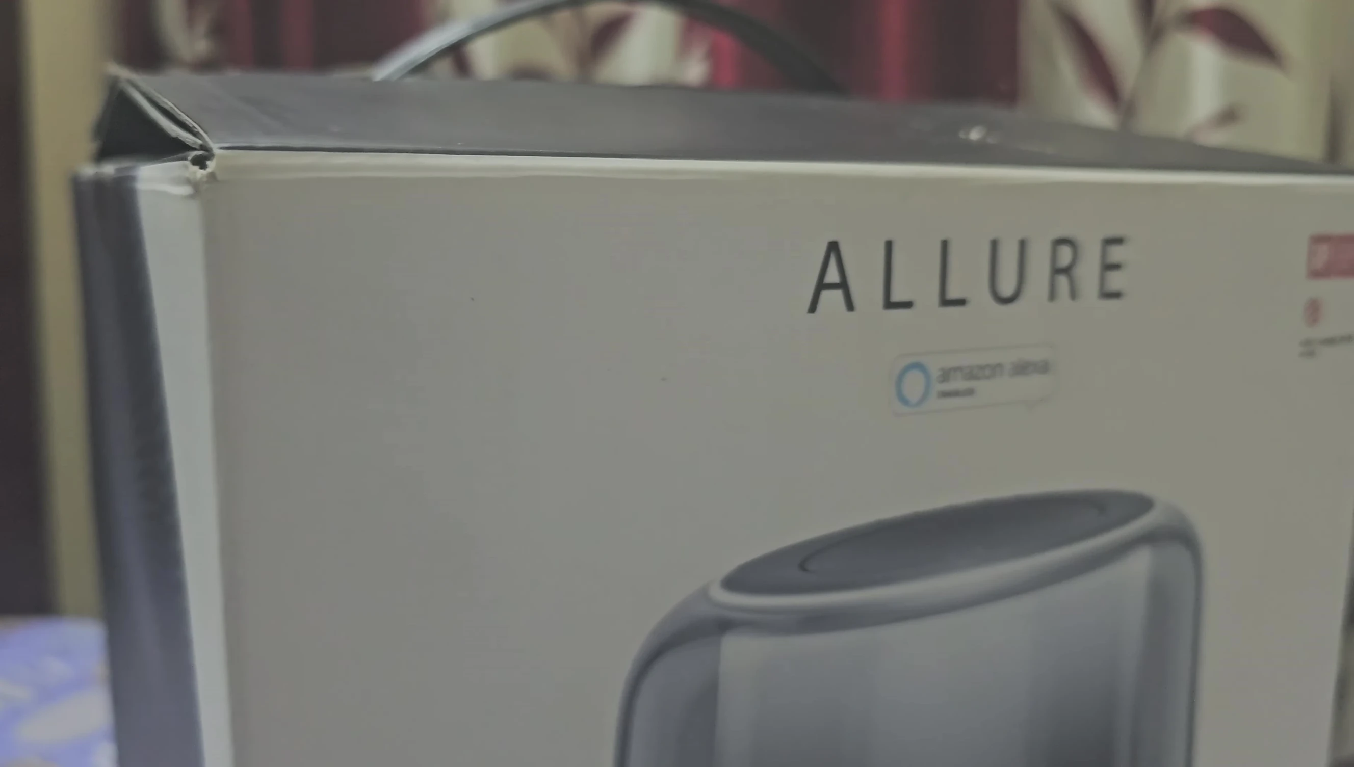 Final shot of the speaker