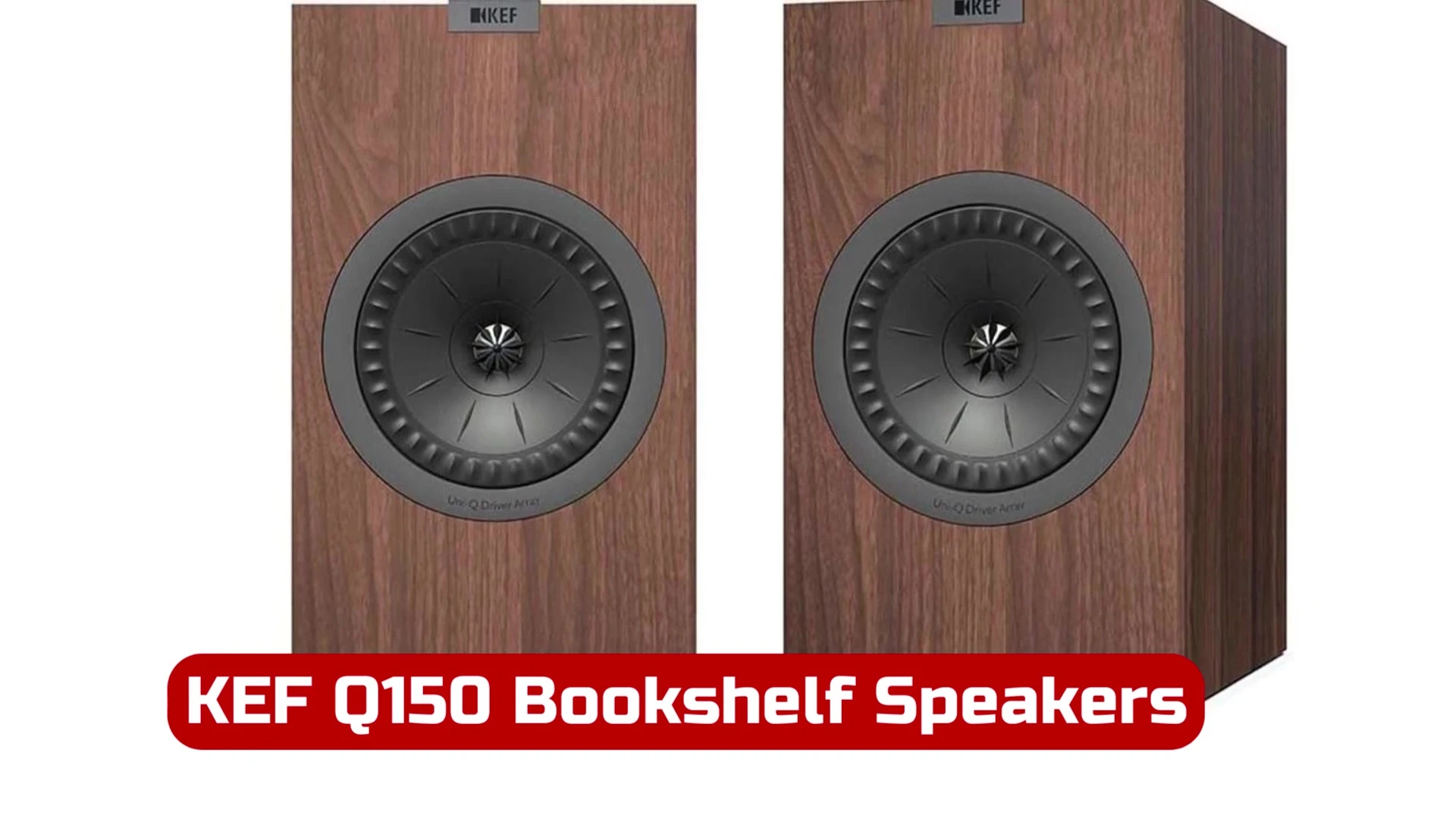 KFQ Q150 bookshelf speakers