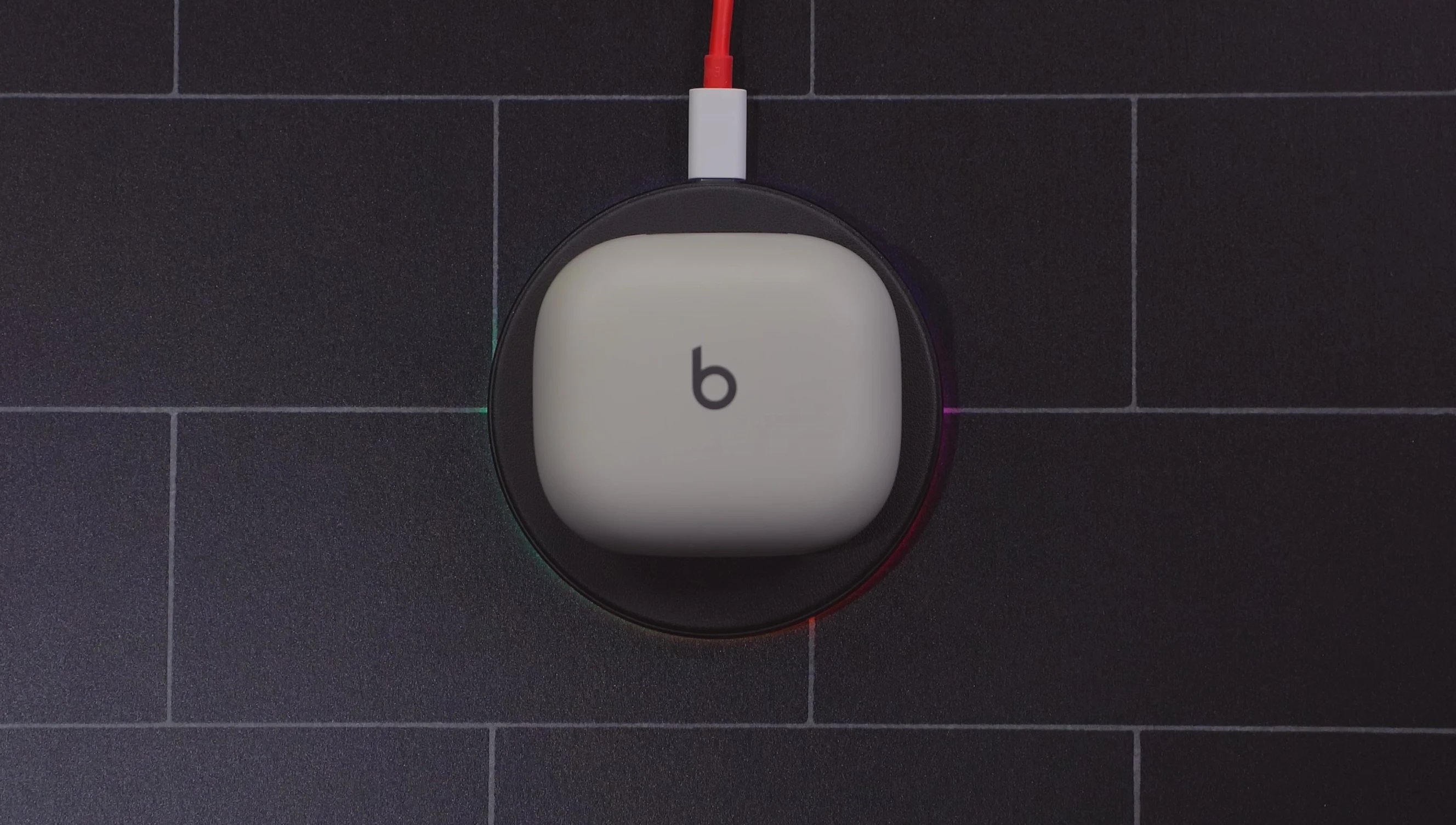 On-screen text or graphic displaying battery life information.