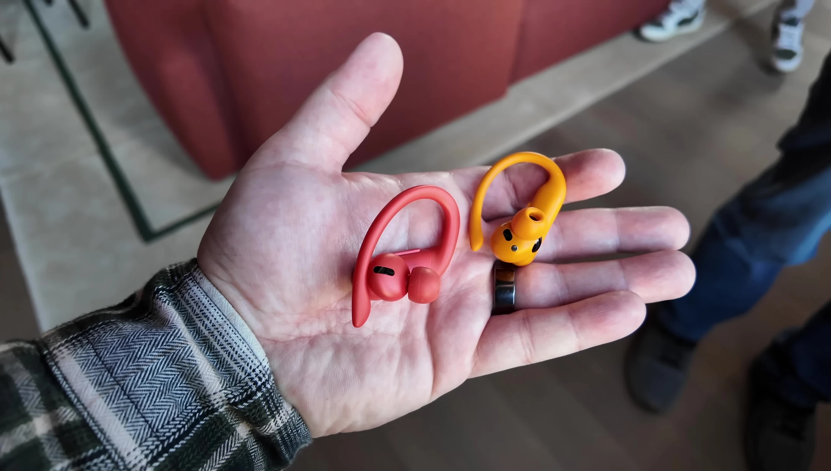 Close-up showcasing the variety of ear tips included