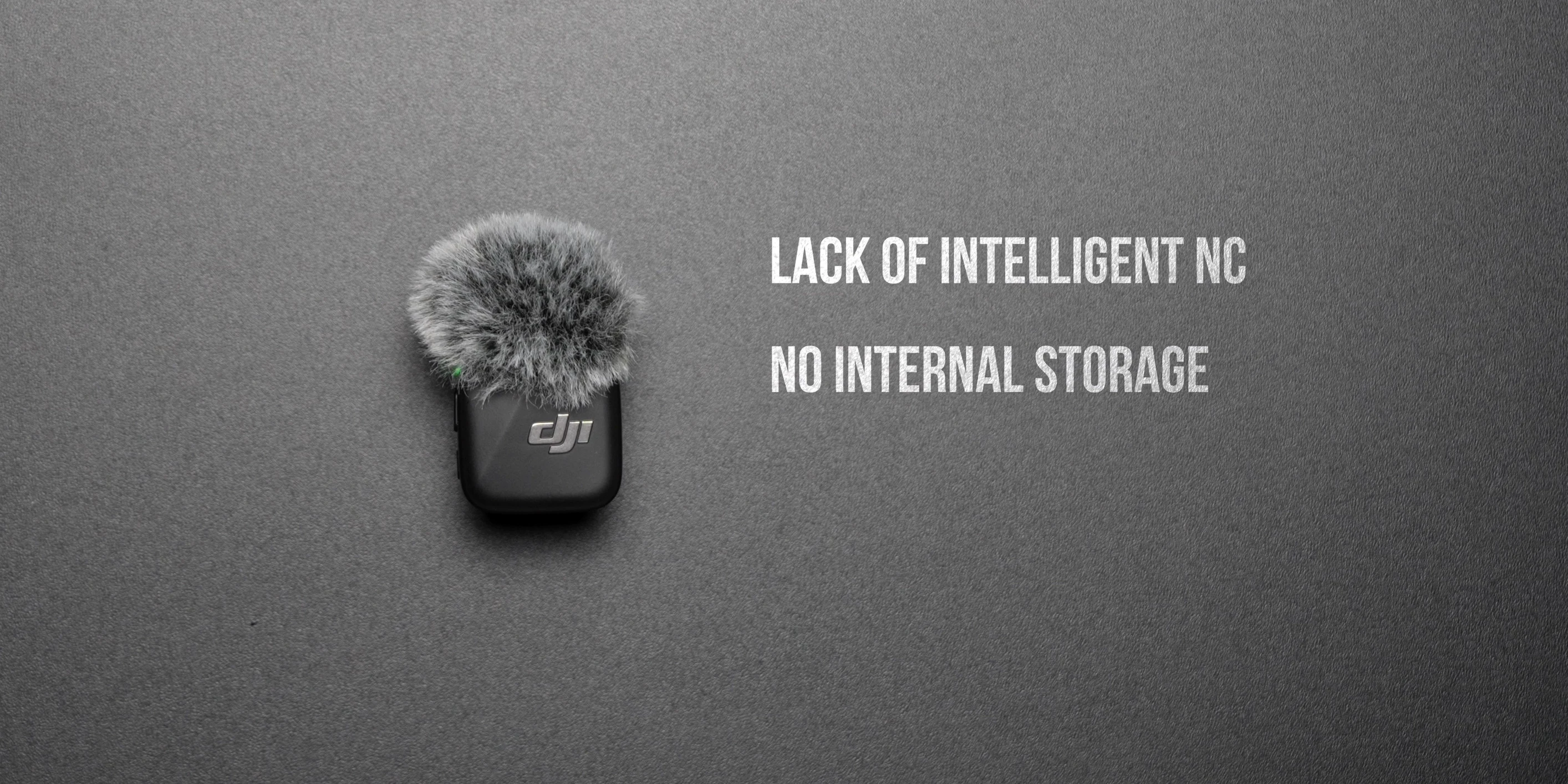Mentioning the lack of internal storage
