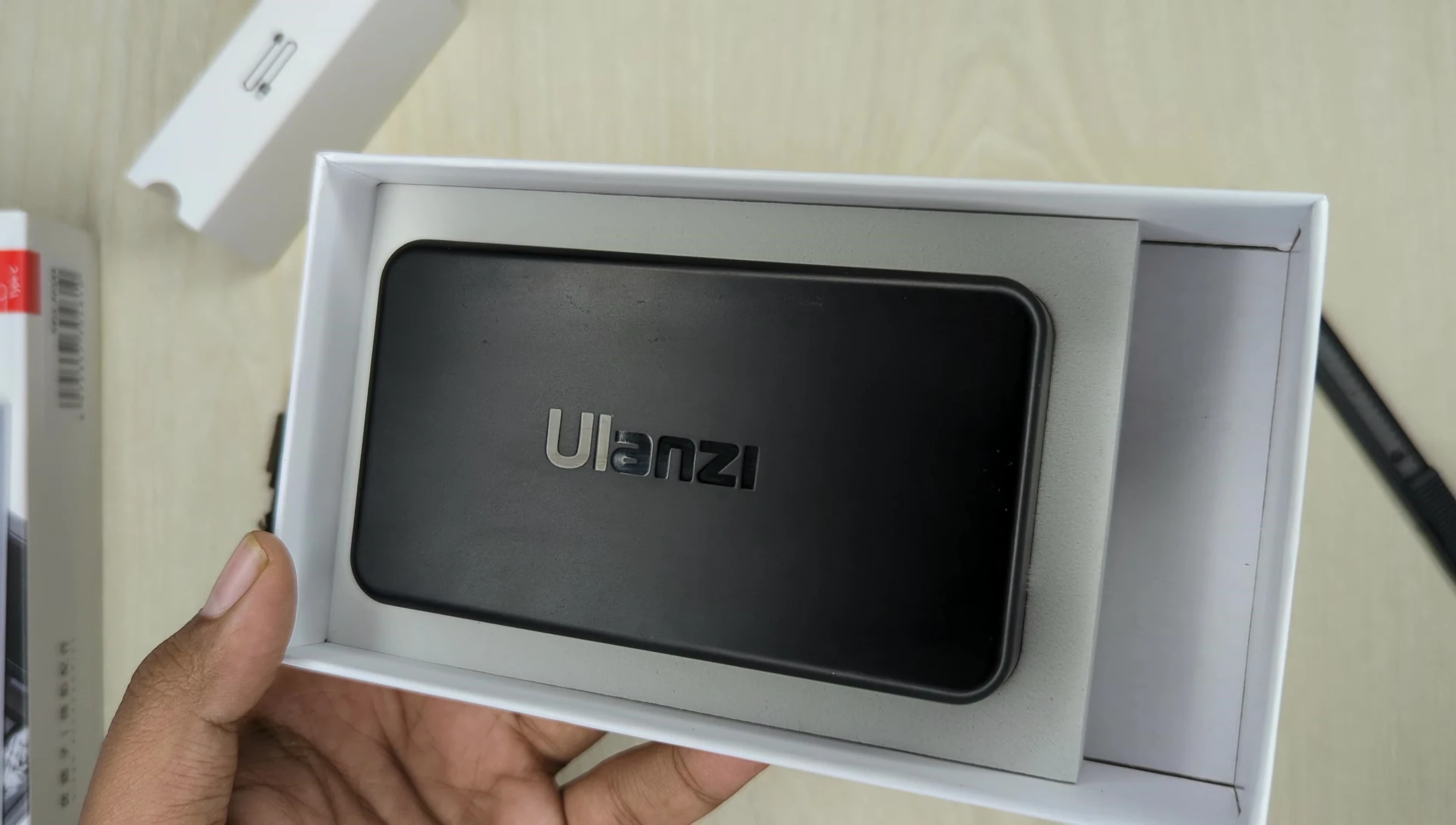 Microphone in charging case
