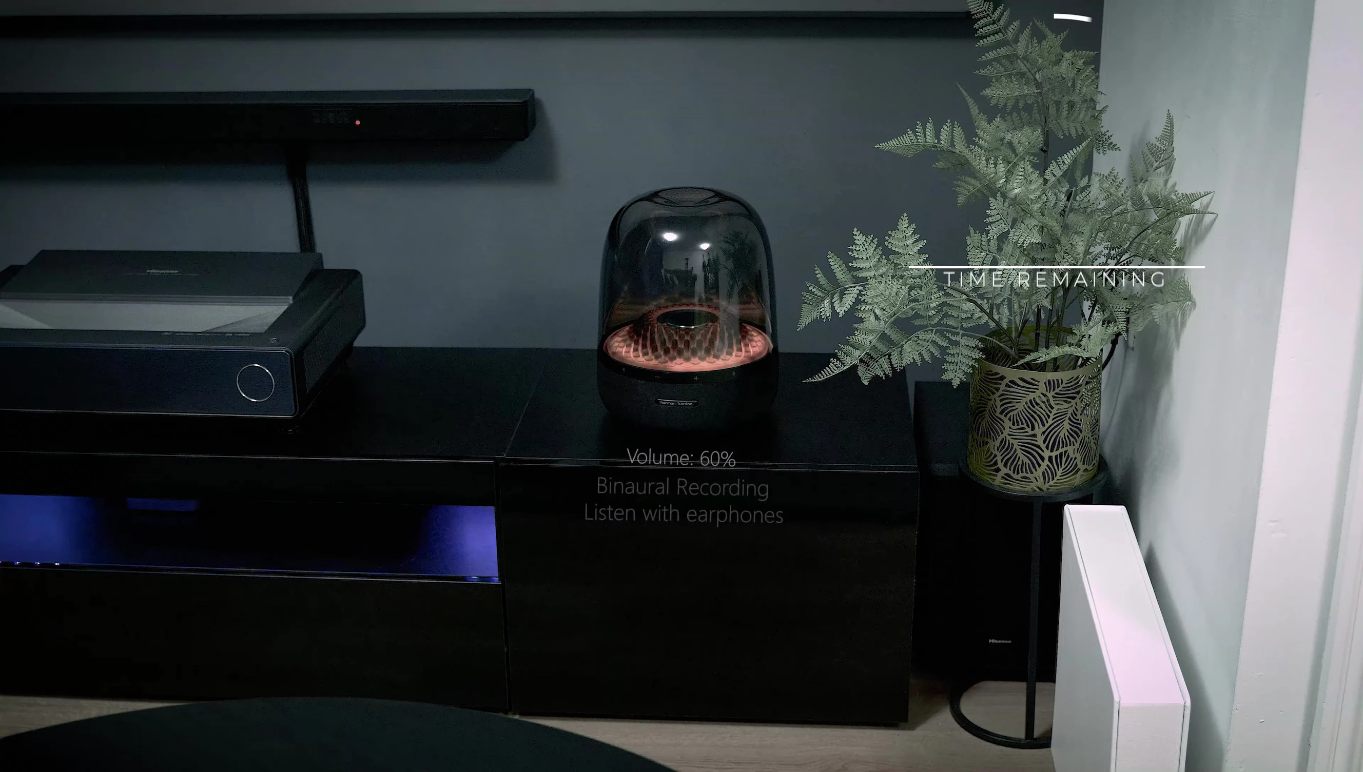 Sound quality test beginning