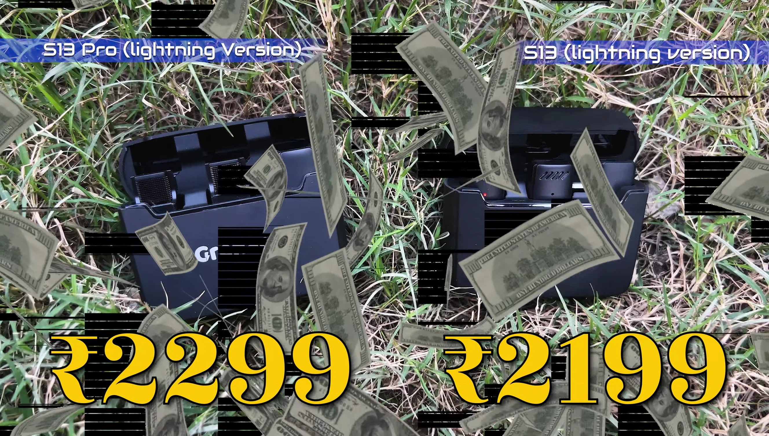 Price comparison of S13 and S13 Pro