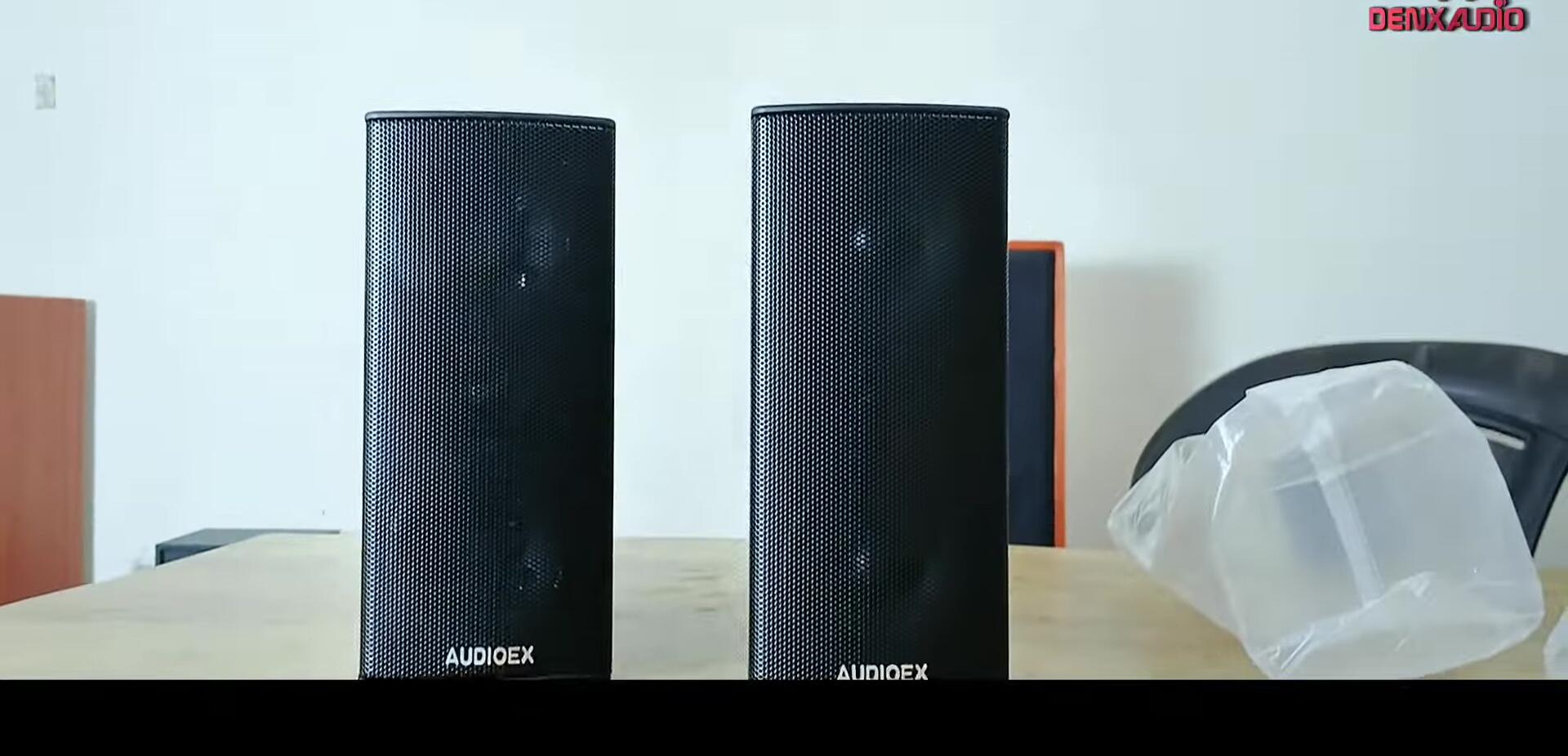 Shot revealing the current discounted price of the speakers.