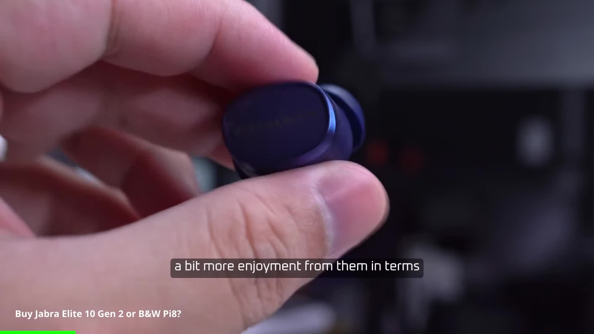 Visual representation of sound quality comparison