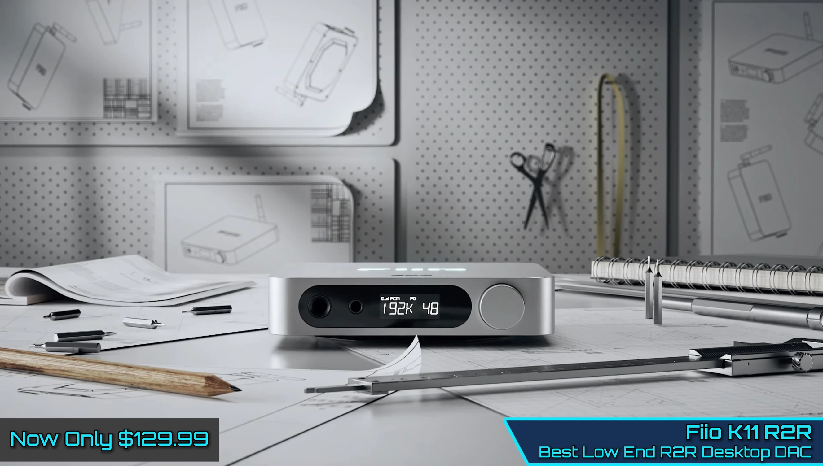 FiiO K11 R2R close up