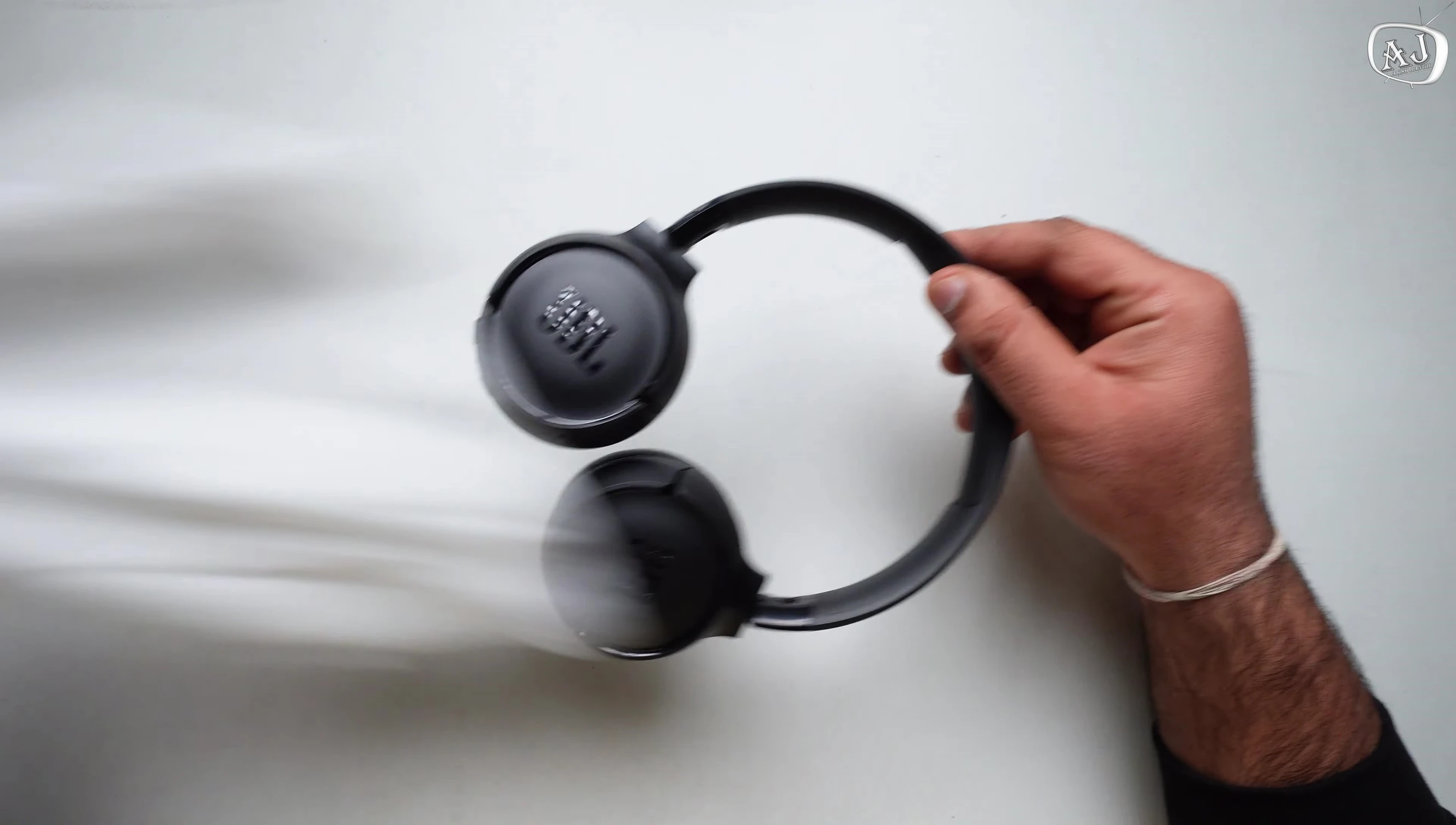 Close-up of the headphones design