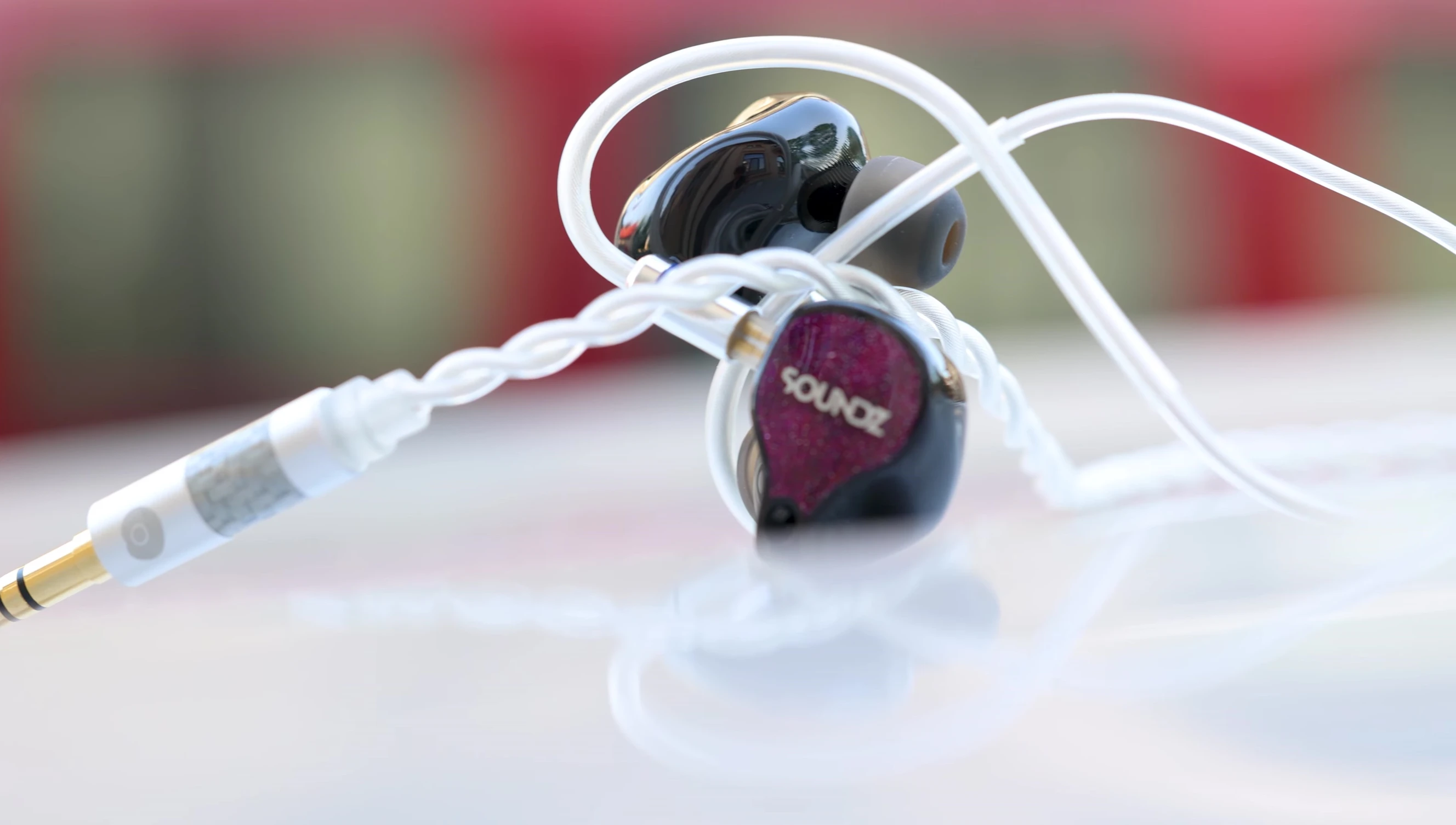 The IEMs cable.
