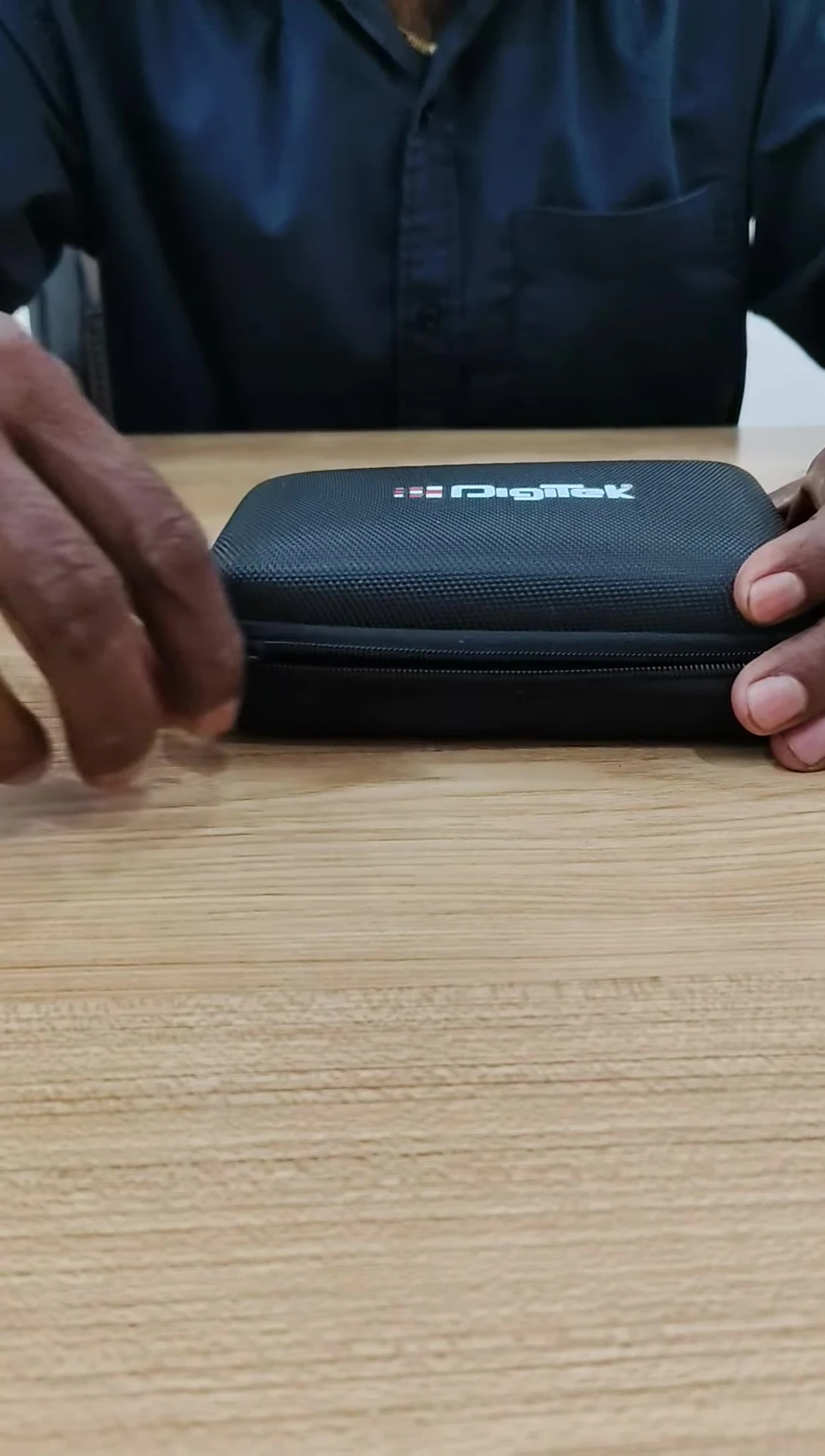 Close-up shot highlighting audio quality