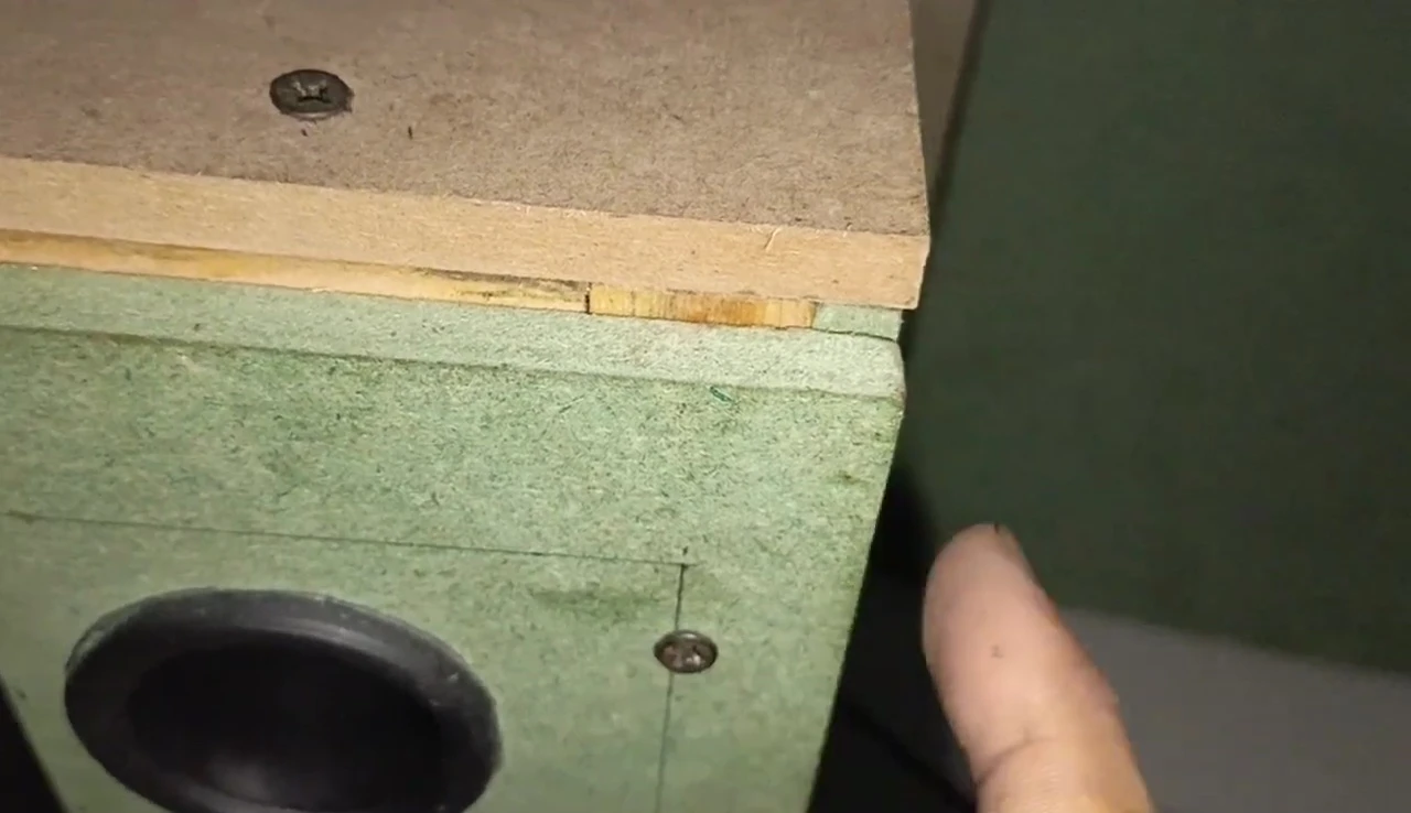 Internal wooden frame