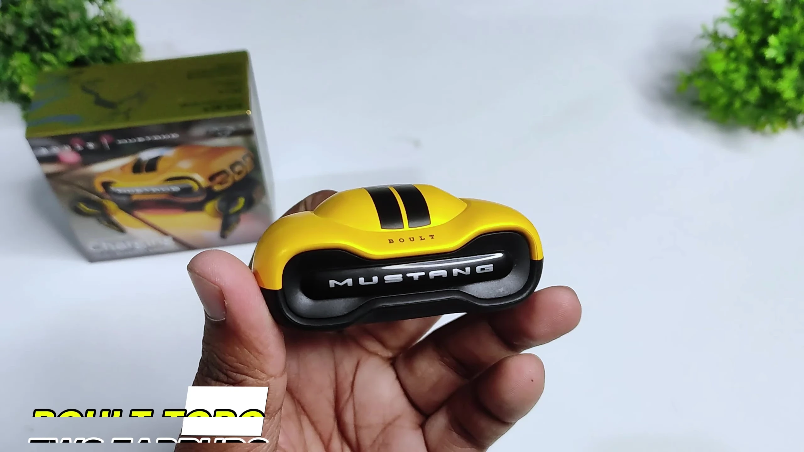 BOULT Mustang Torq earbuds and charging case