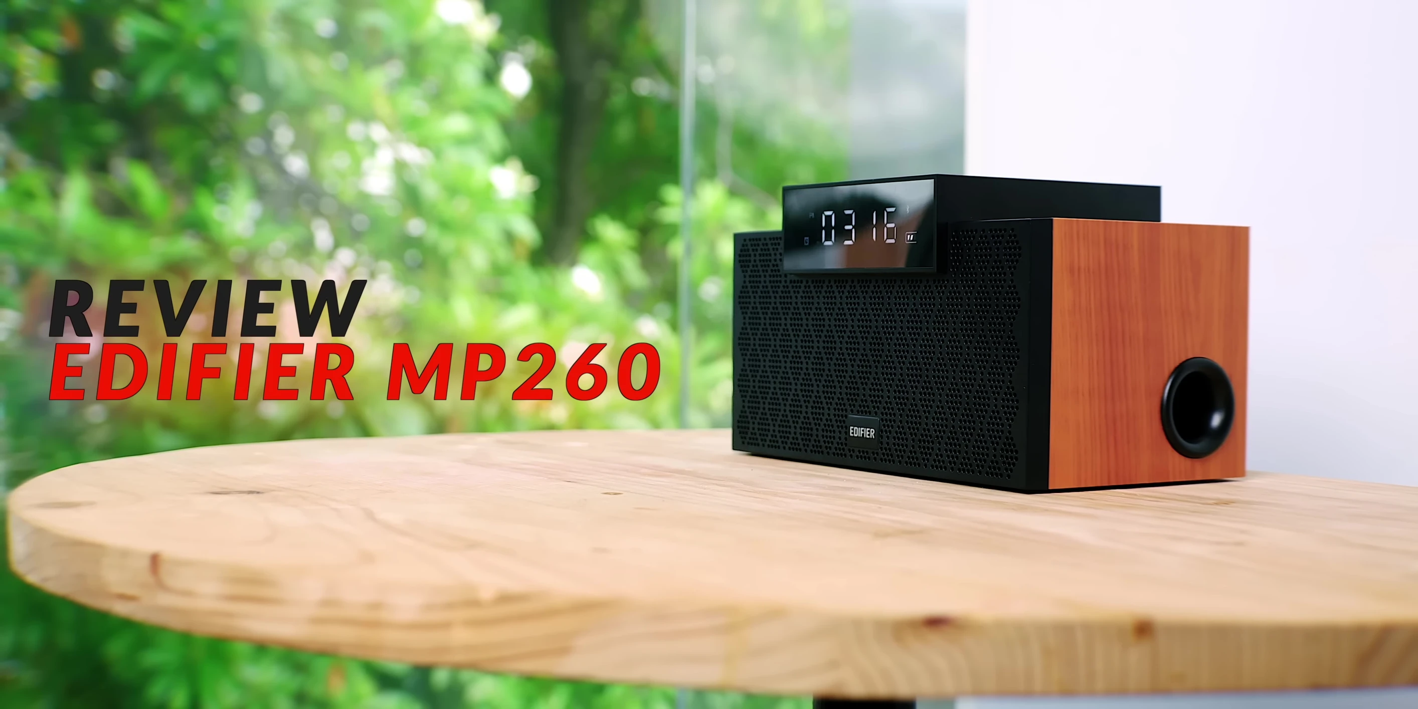 The Edifier MP260 box contents