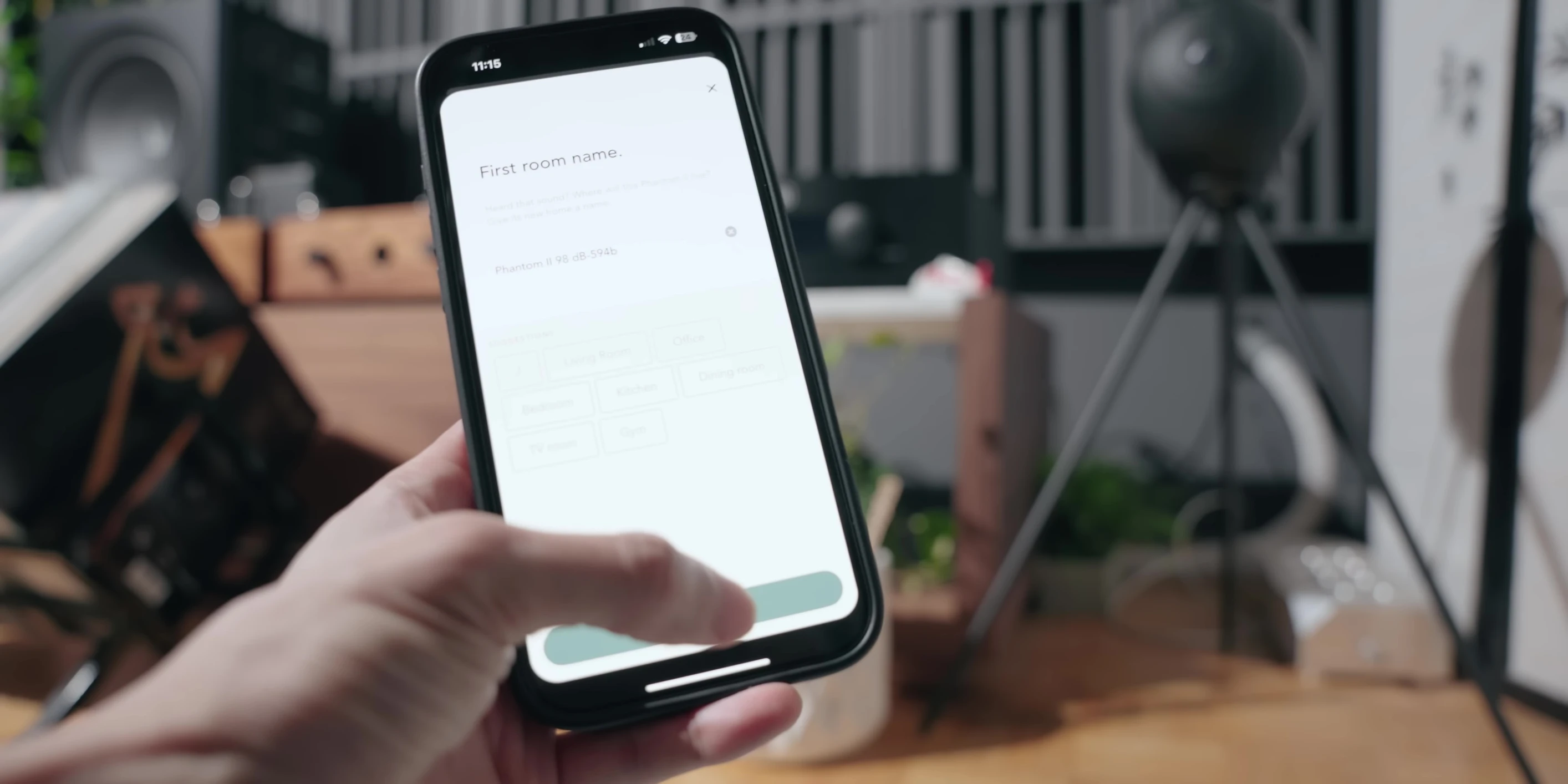 Screenshot of the Devialet app