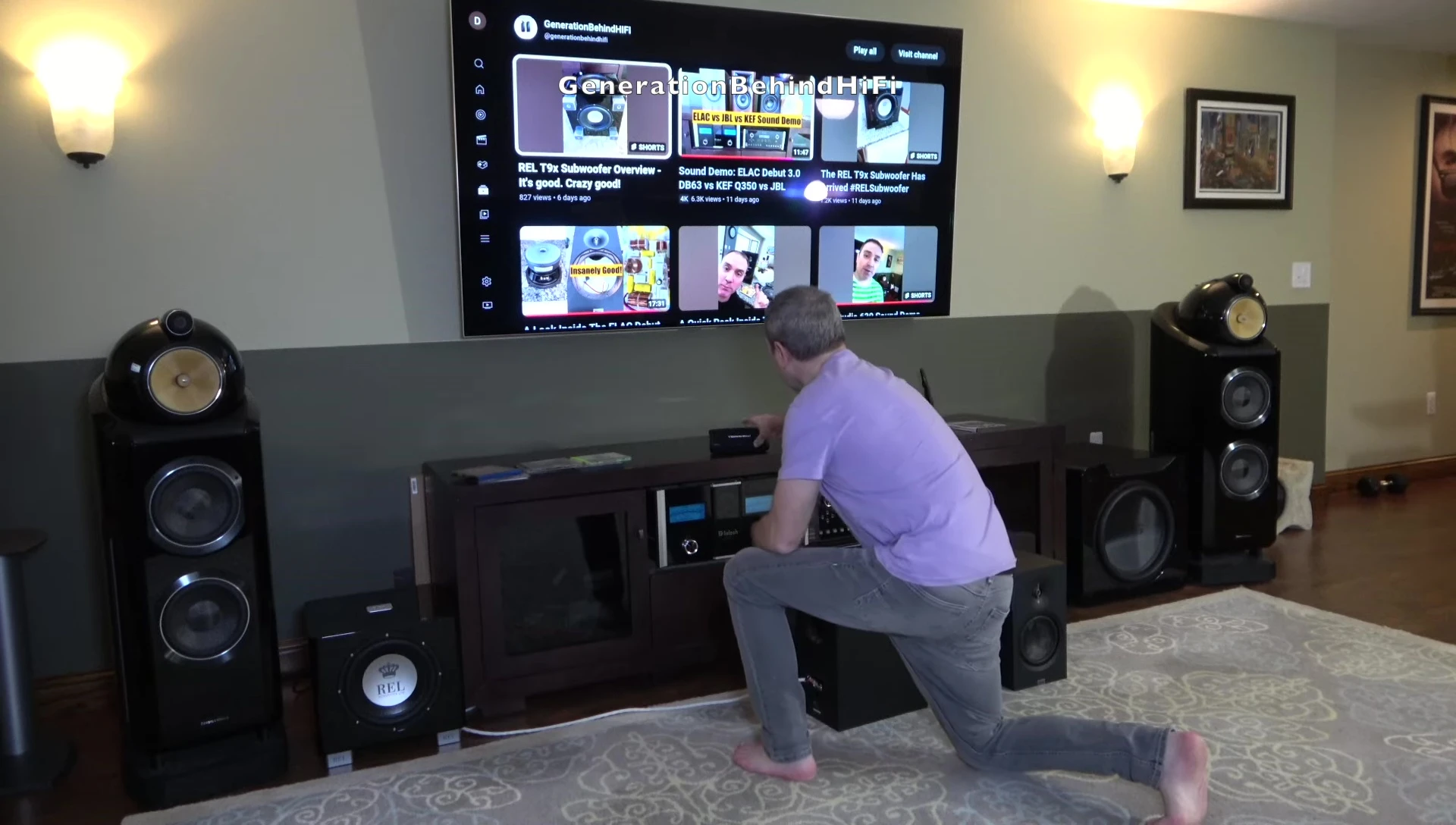 Screenshot from the sound demo.