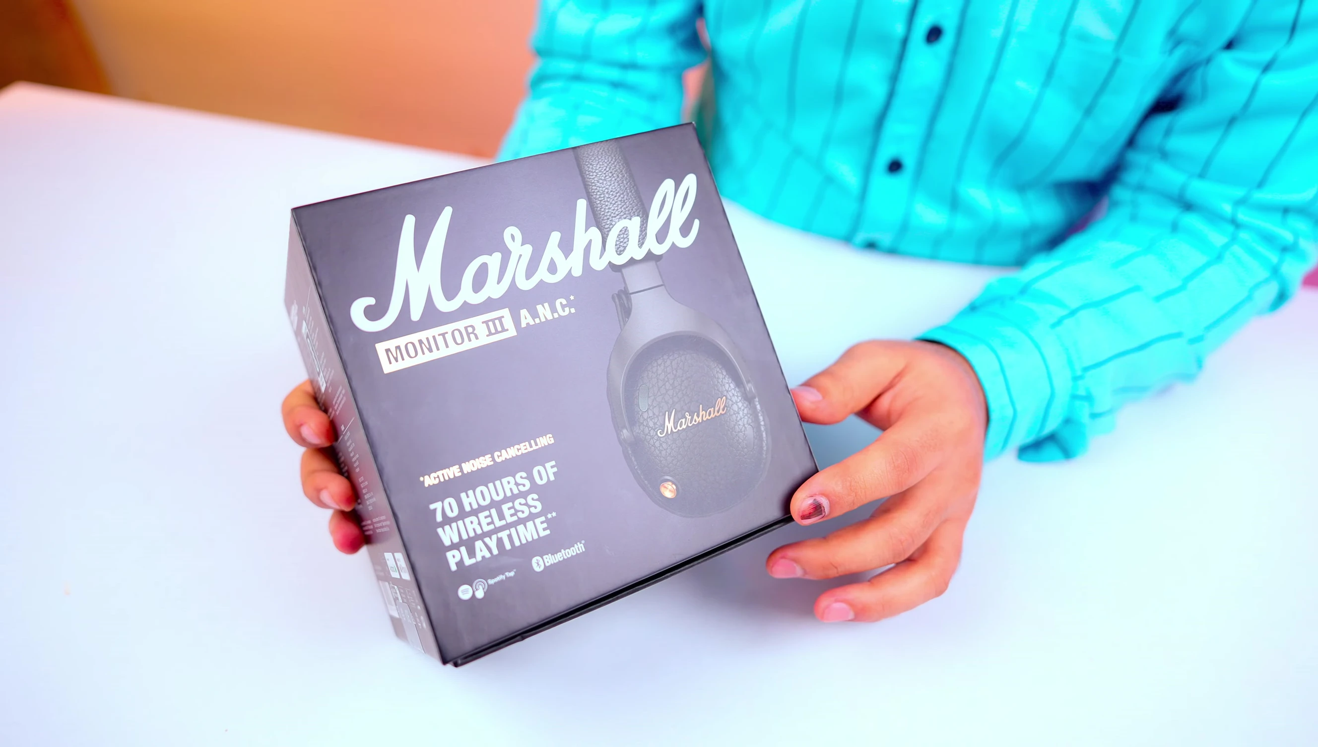Marshall Monitor 3 ANC headphones box