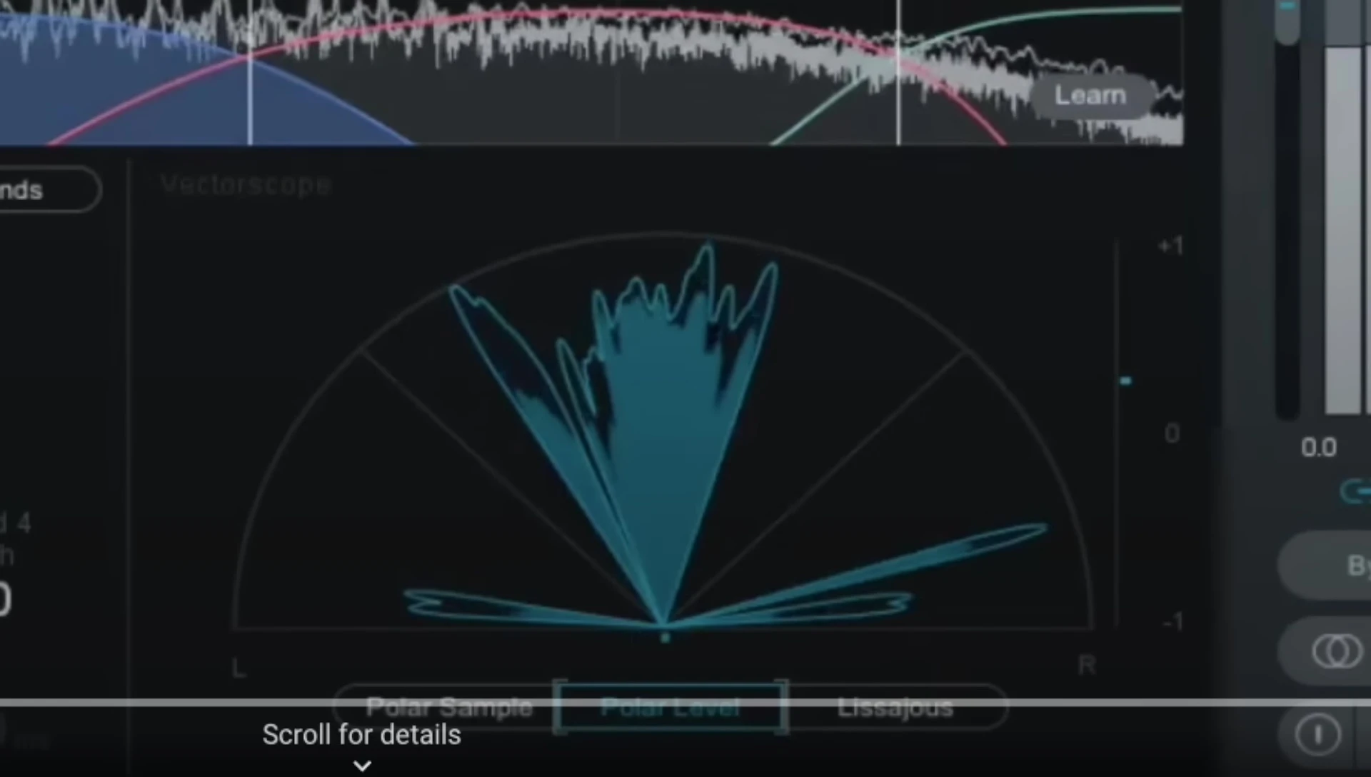 Screenshot showing the Dire Straits 'Money for Nothing' waveform.