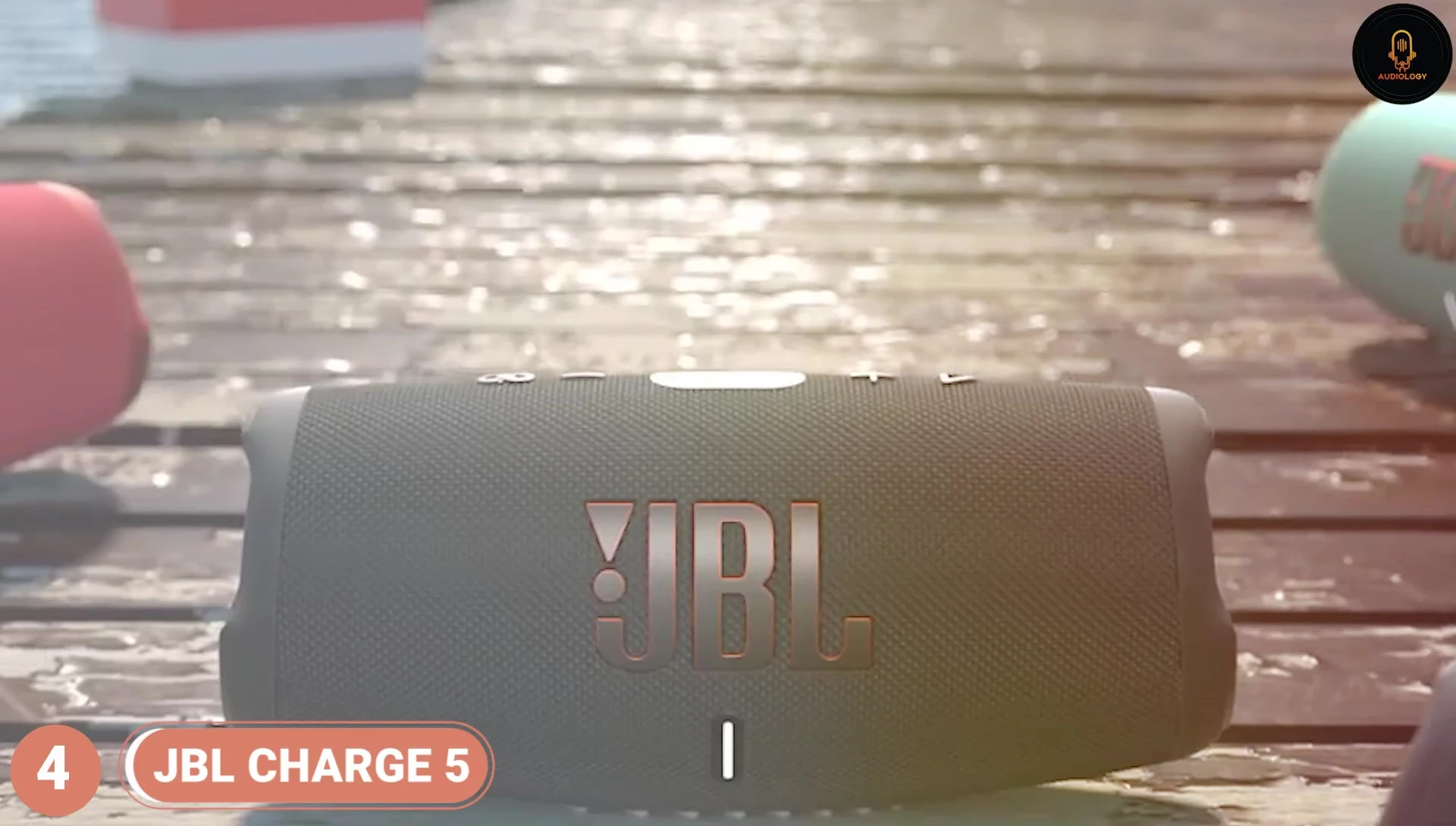 JBL Charge 5 highlighting its size and design
