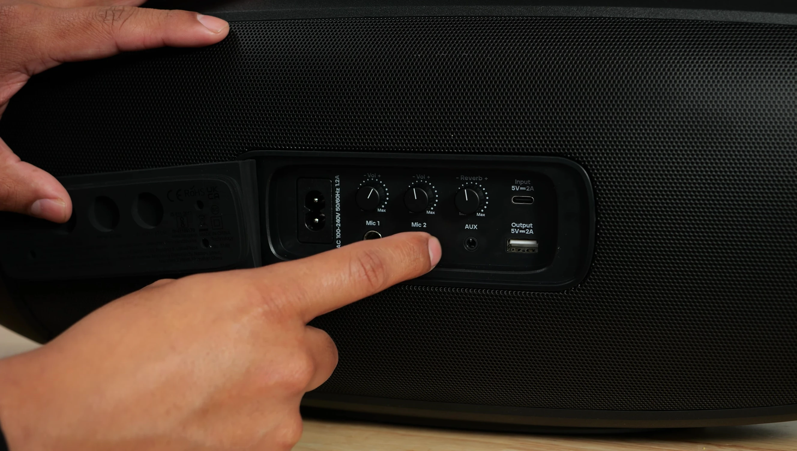 Aux and USB ports
