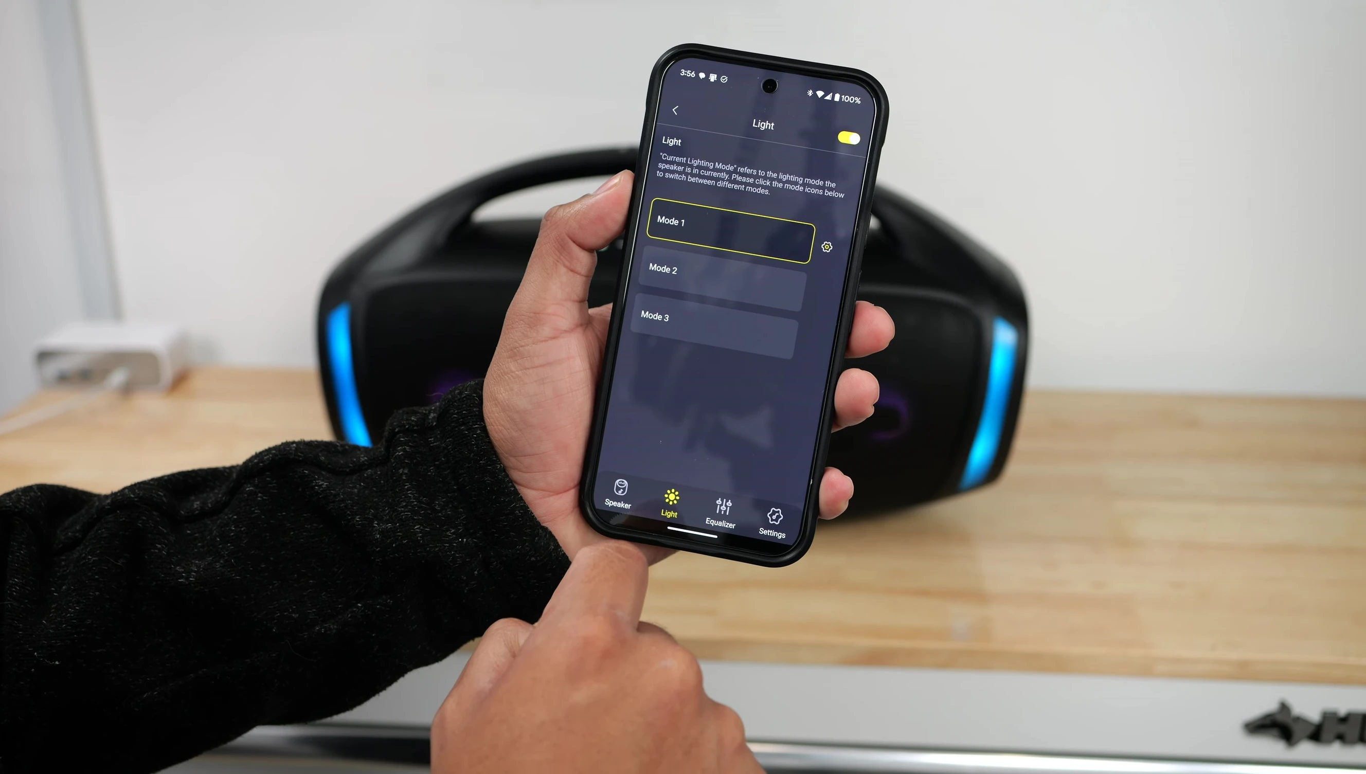 App Light customization options