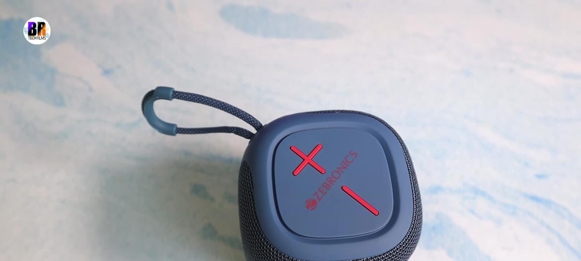 Close up of the speaker
