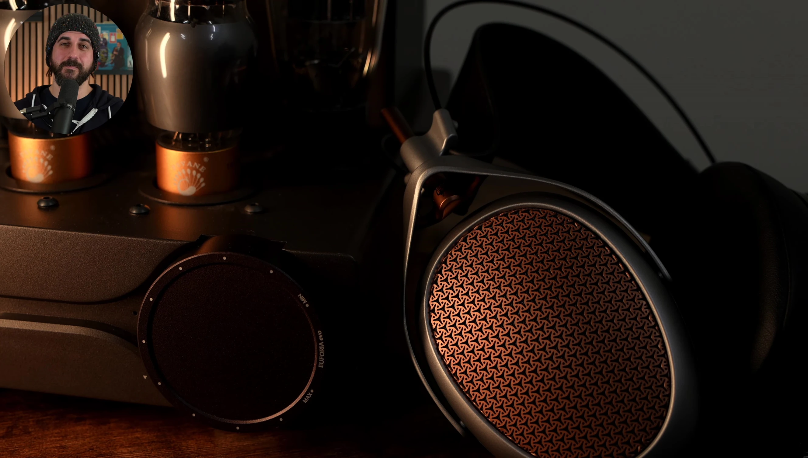 Image showing the setup used to achieve the best listening experience.
