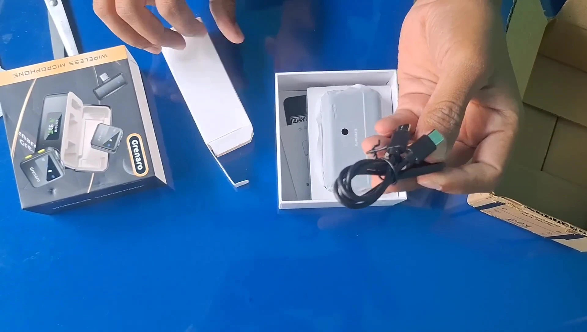 The included Type-C charging cable
