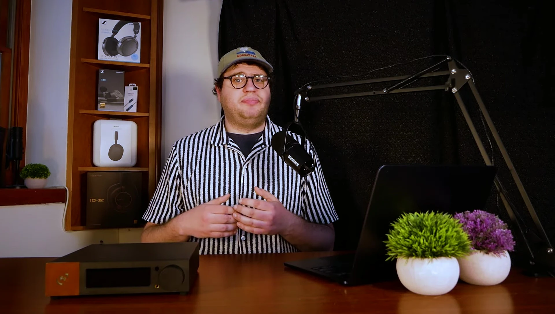 Mentioning other headphones during the sound testing
