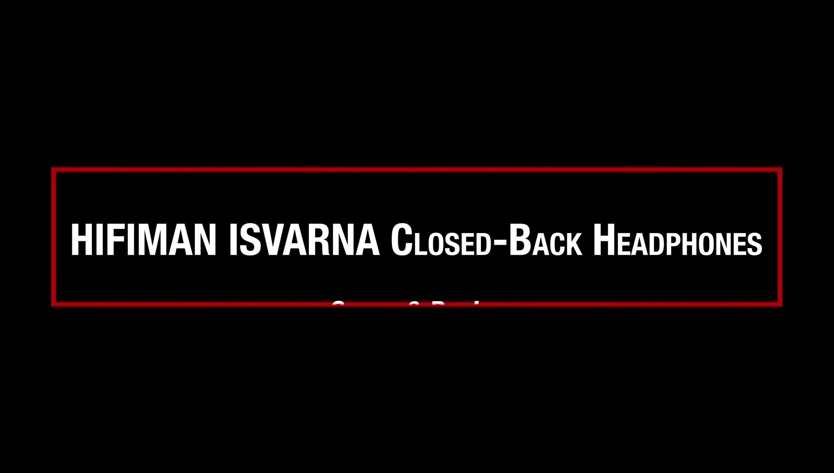 Close-up shot of the HIFIMAN ISVARNA headphones.