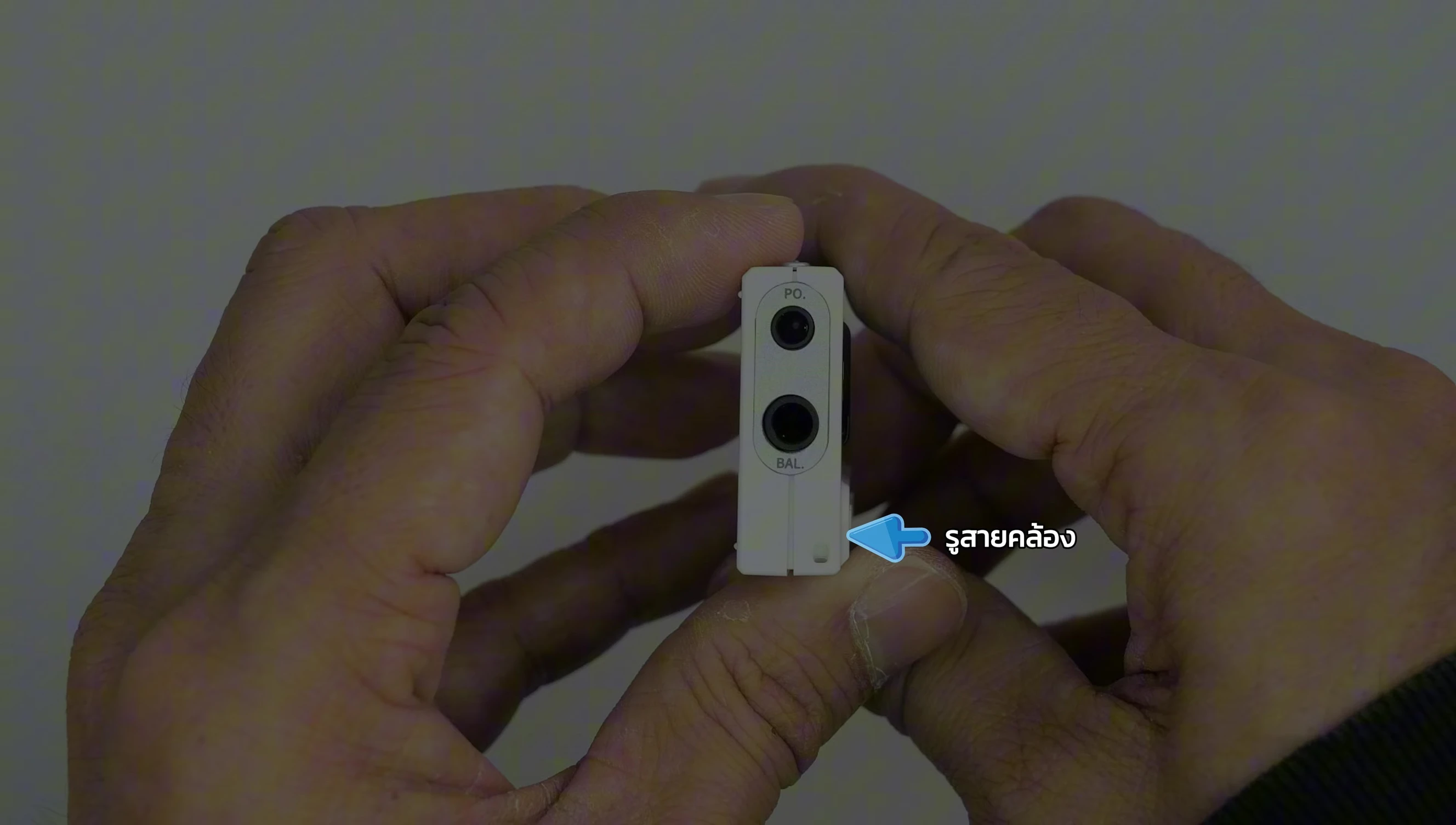 Highlighting the replaceable battery