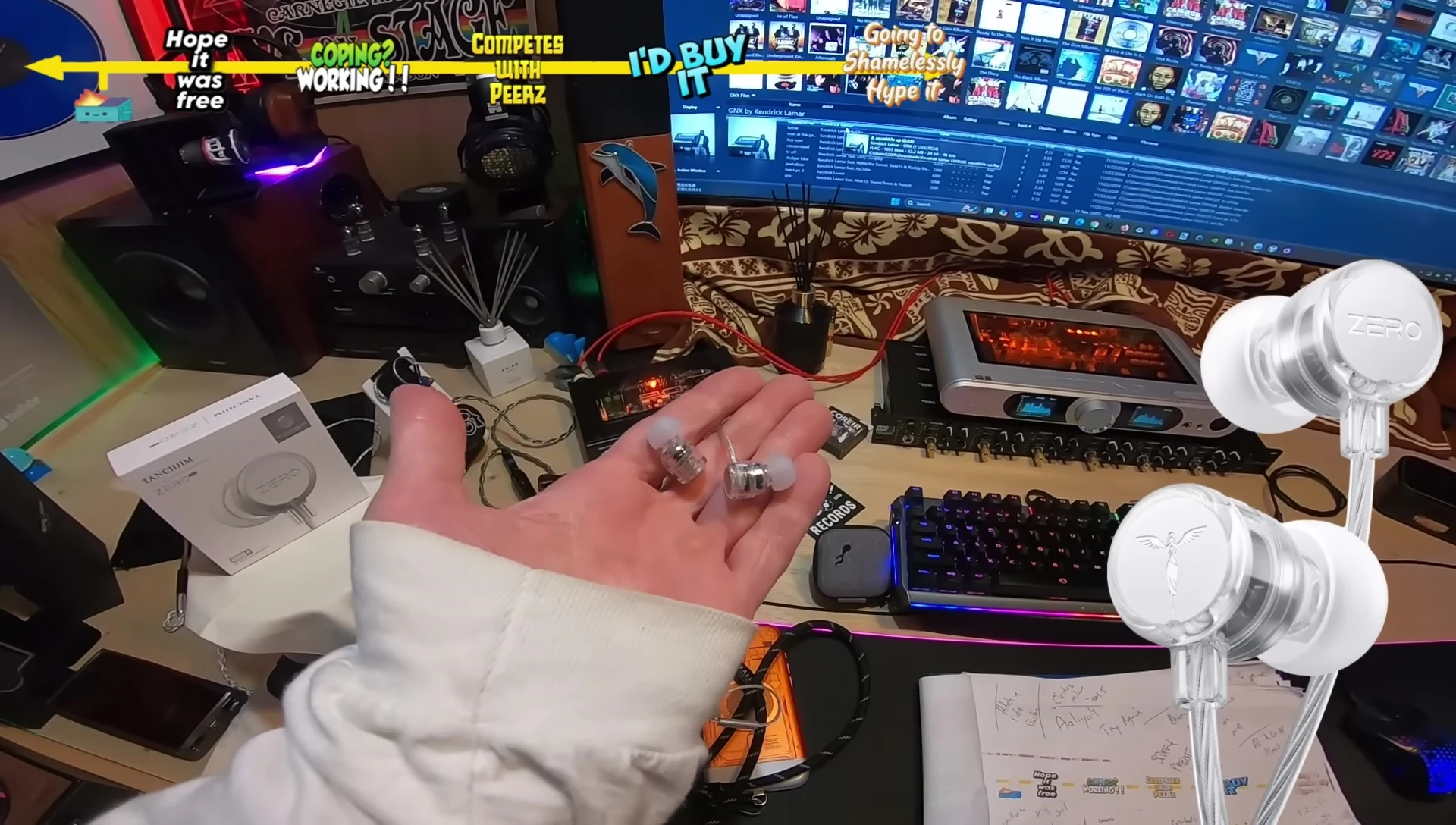Creator talking about Tanchjim 1 DSP experience
