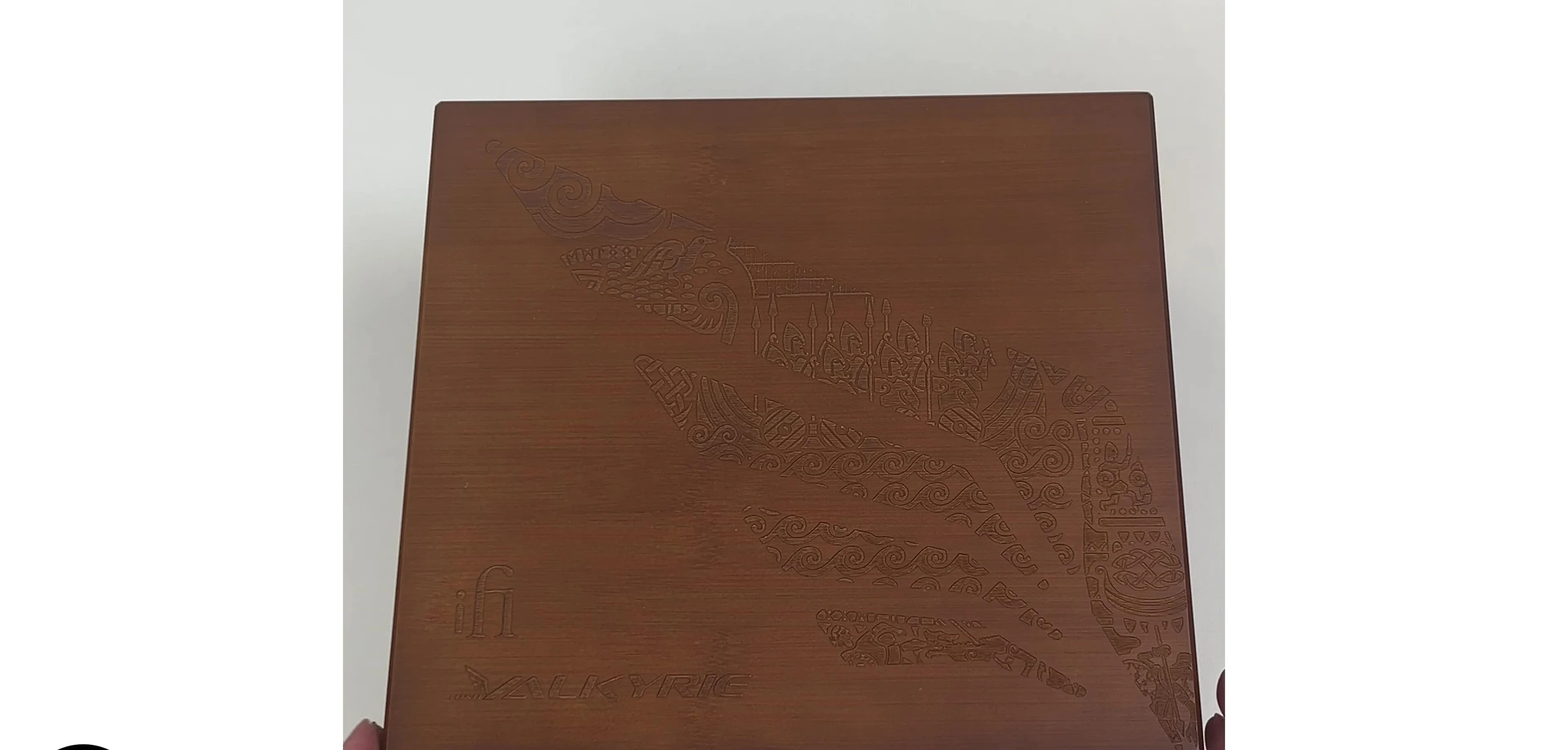 The iFi iDSD Valkyrie in its packaging