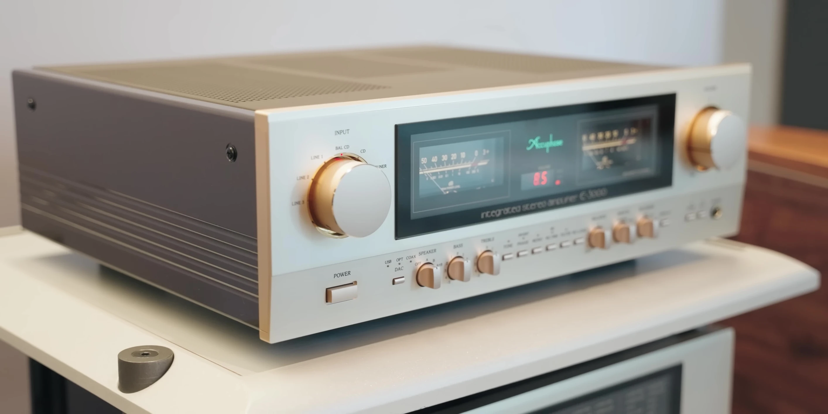 The Acuface E3000 integrated amplifier.
